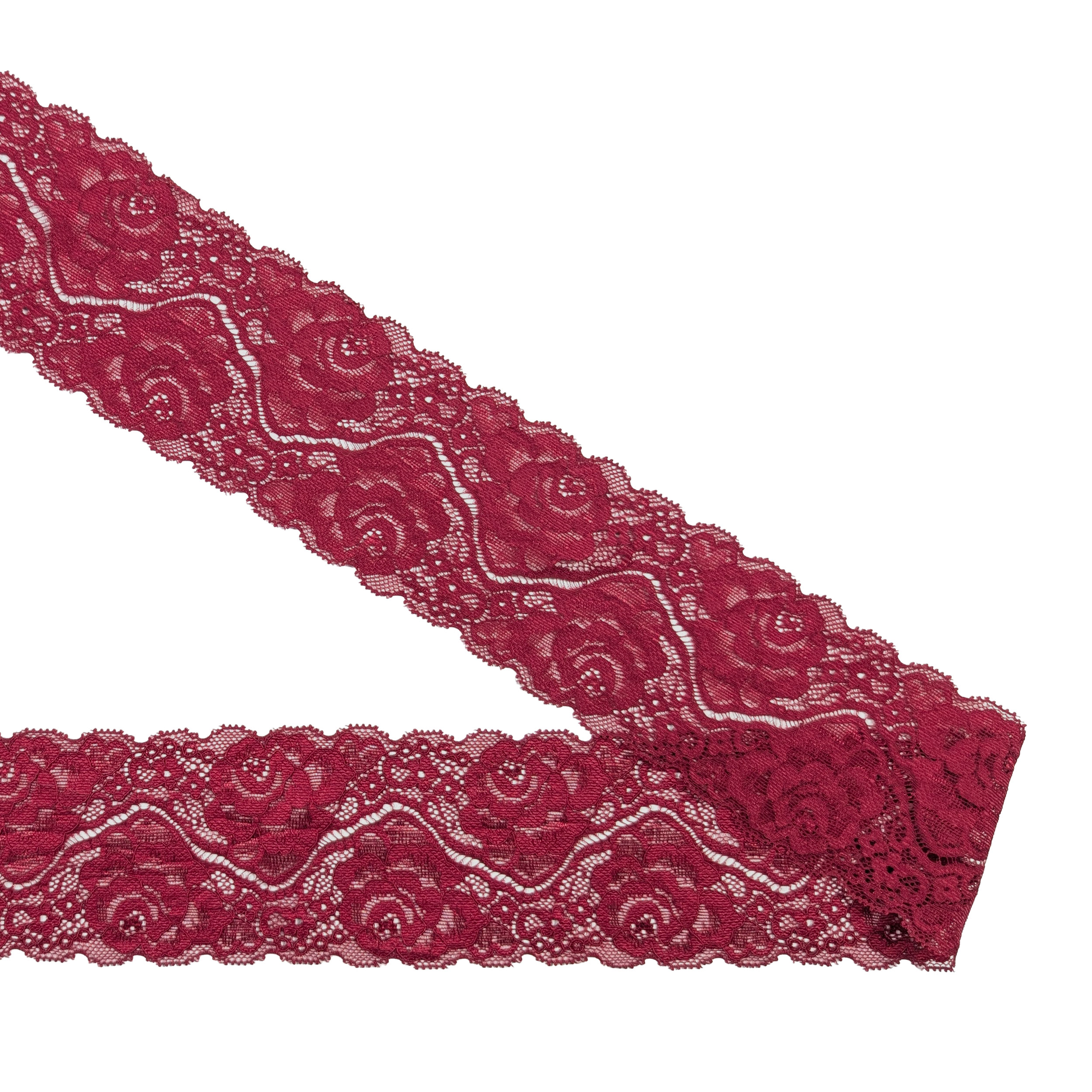 Bordo di Pizzo Alto Elastico con Rose Image