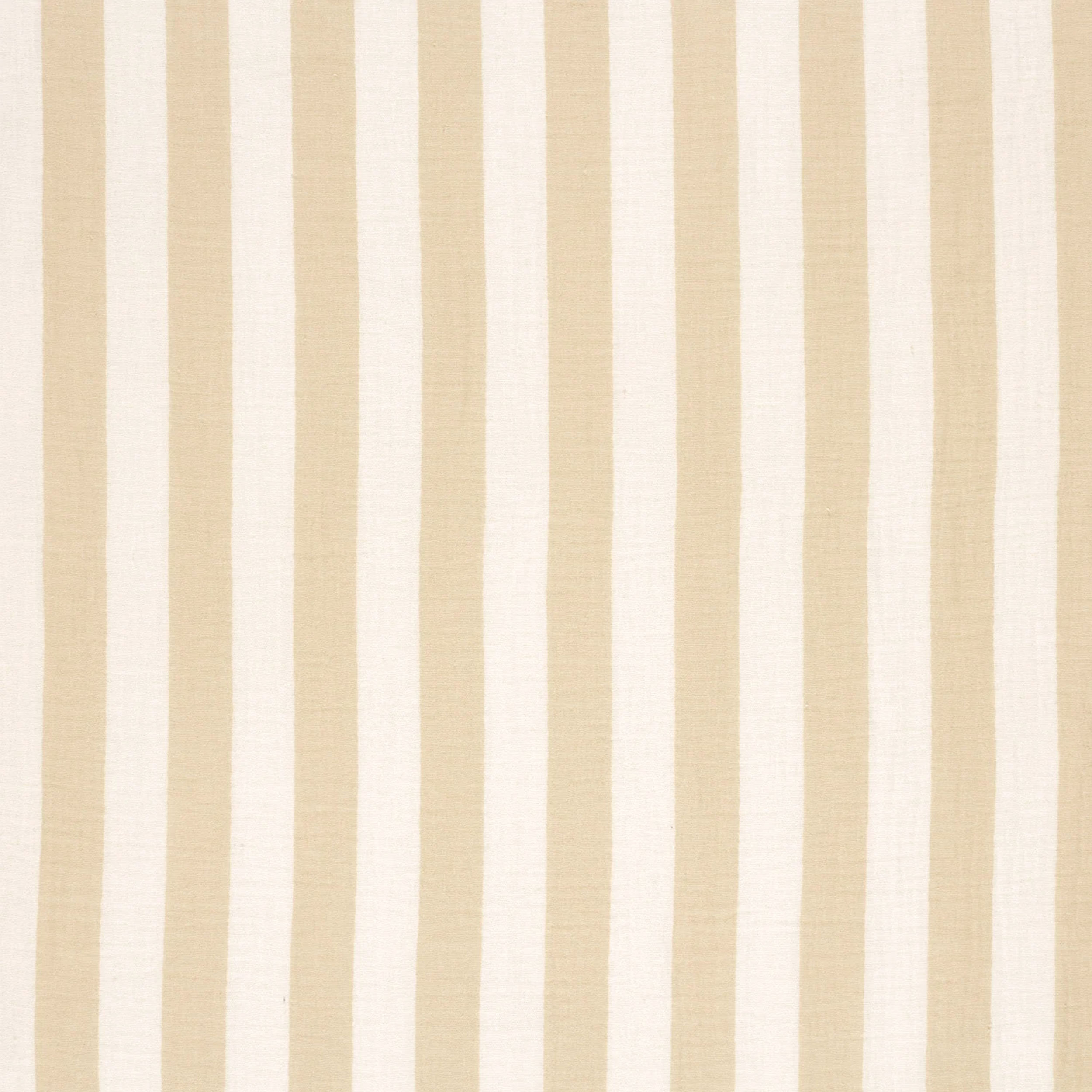 Mussola Cotone Righe Verticali Beige Image