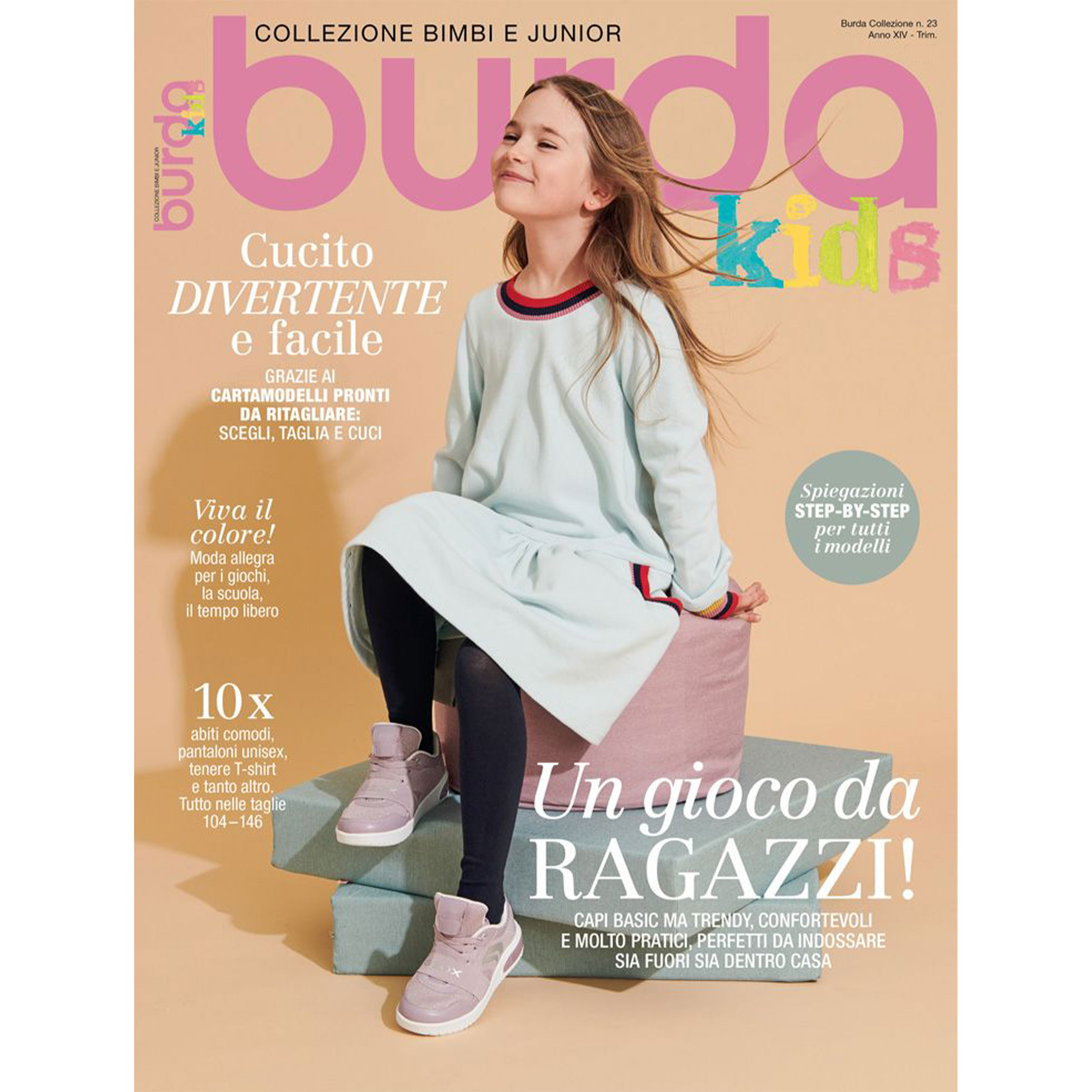 Rivista Burda Collezione Kids n.23 - Un Gioco da Ragazzi Image