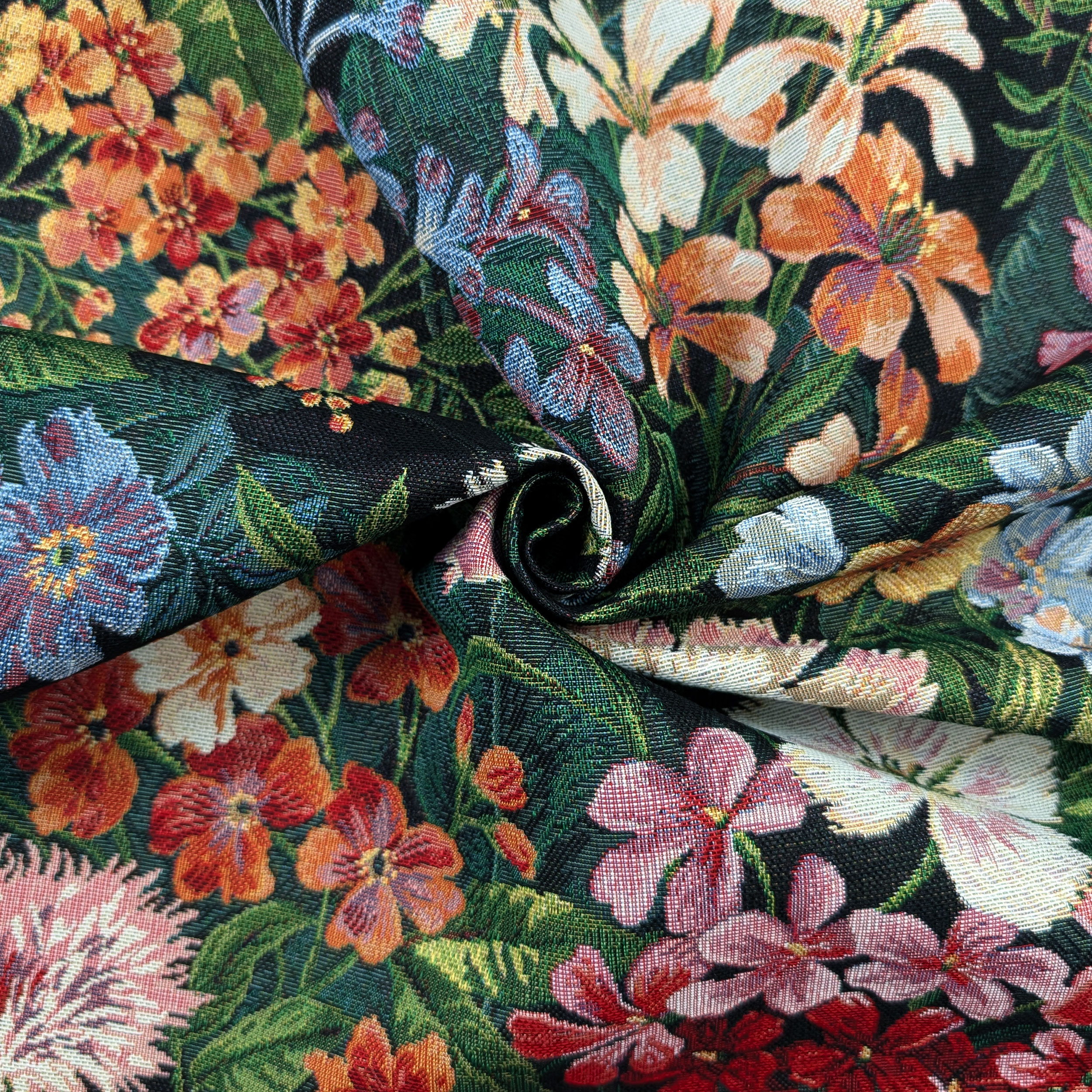 Tessuto Gobelin Fantasia Bouquet Floreale Image