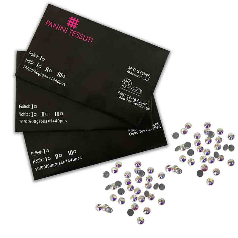 Strass MC Hotfix Crystal AB SS 34