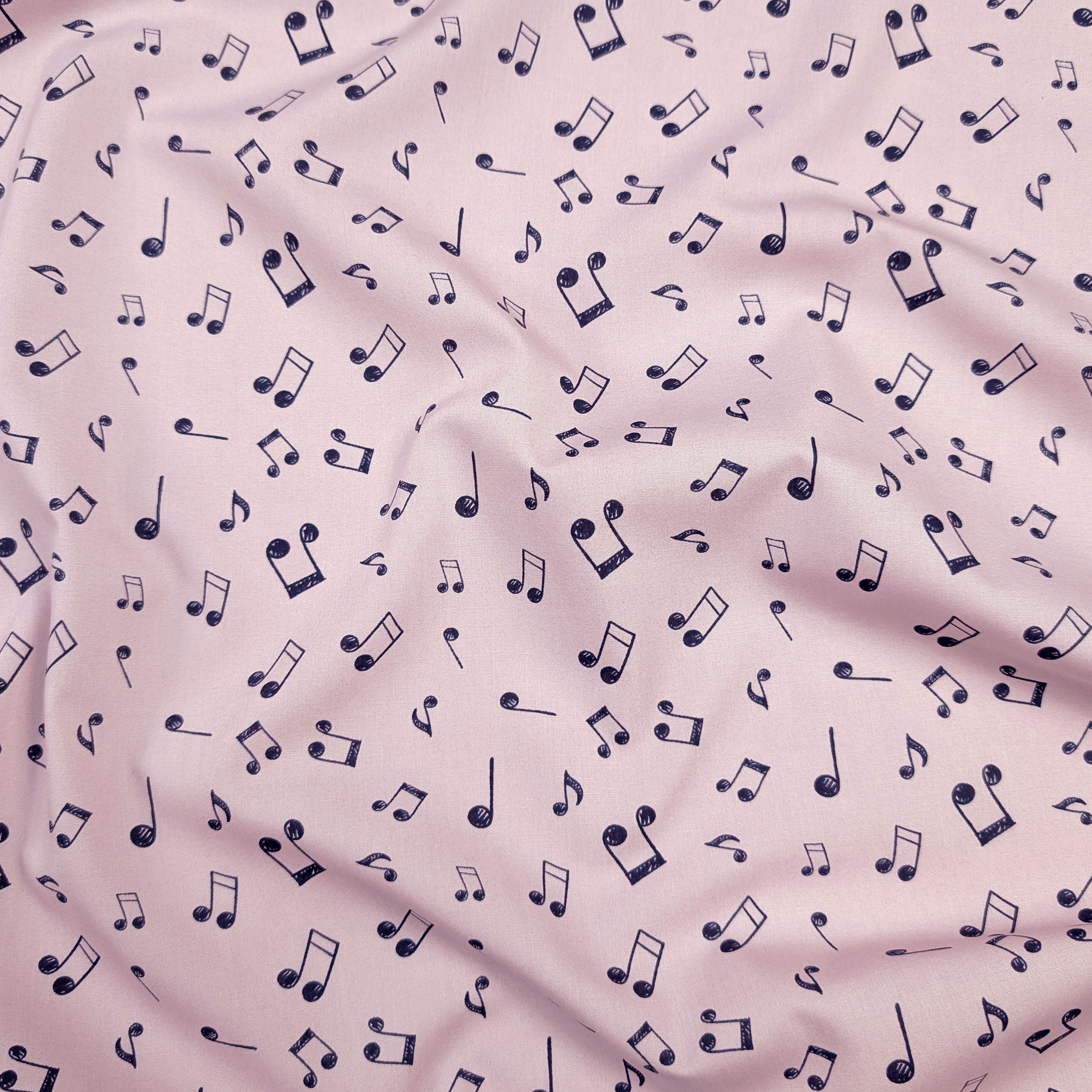 Cotone per Camiceria Note Musicali Image