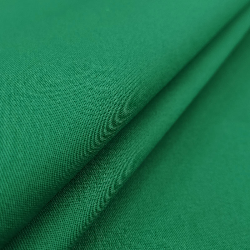 Gabardine di Cotone Verde 