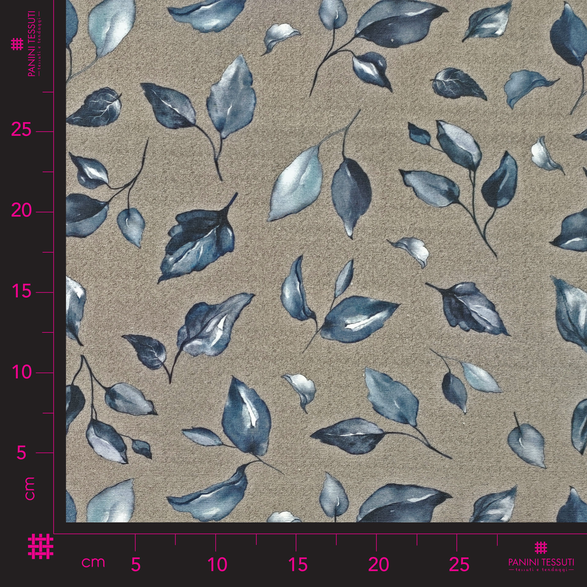 Fantasie Stoffe Fiori Blu