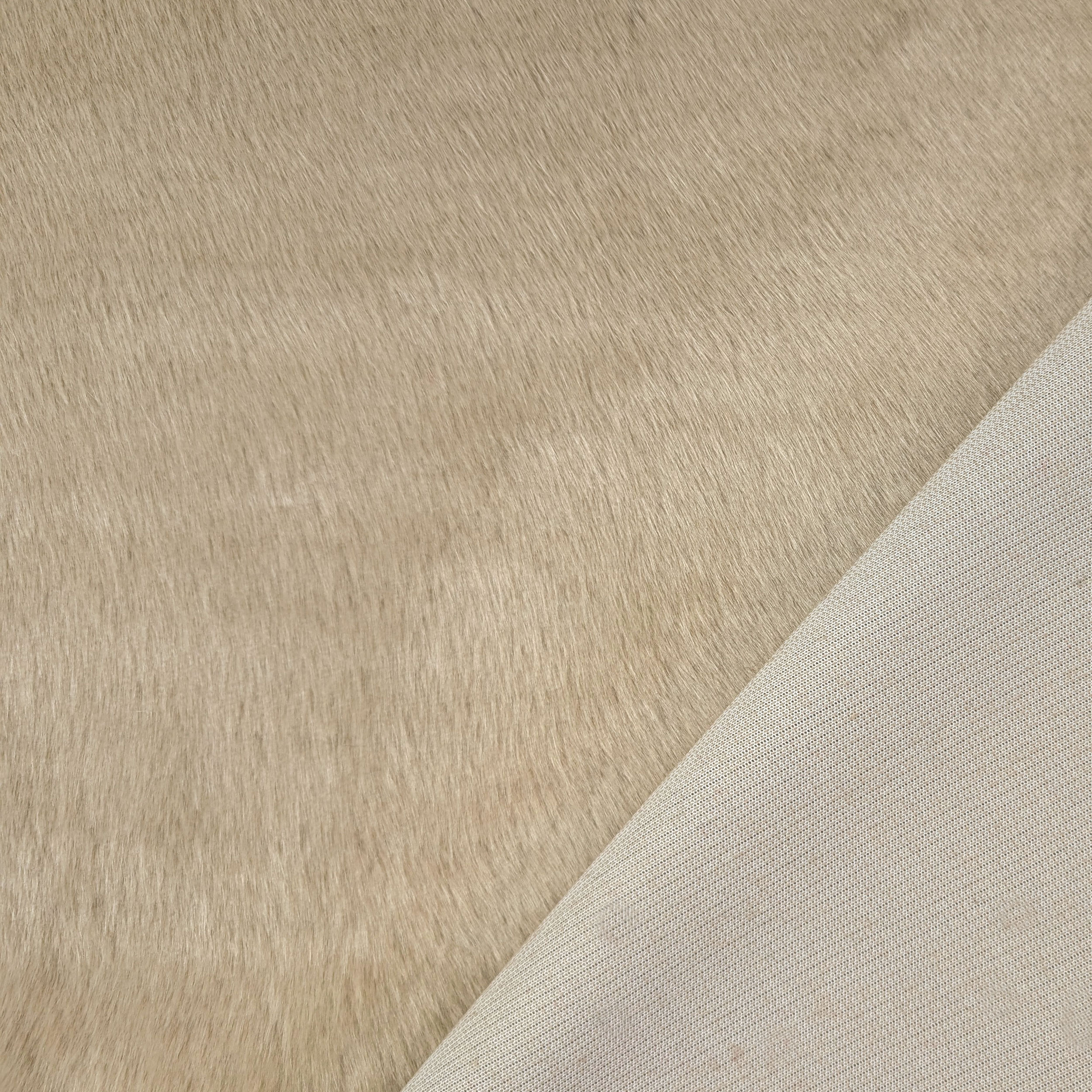 Pelliccia Tinta Unita Beige Image