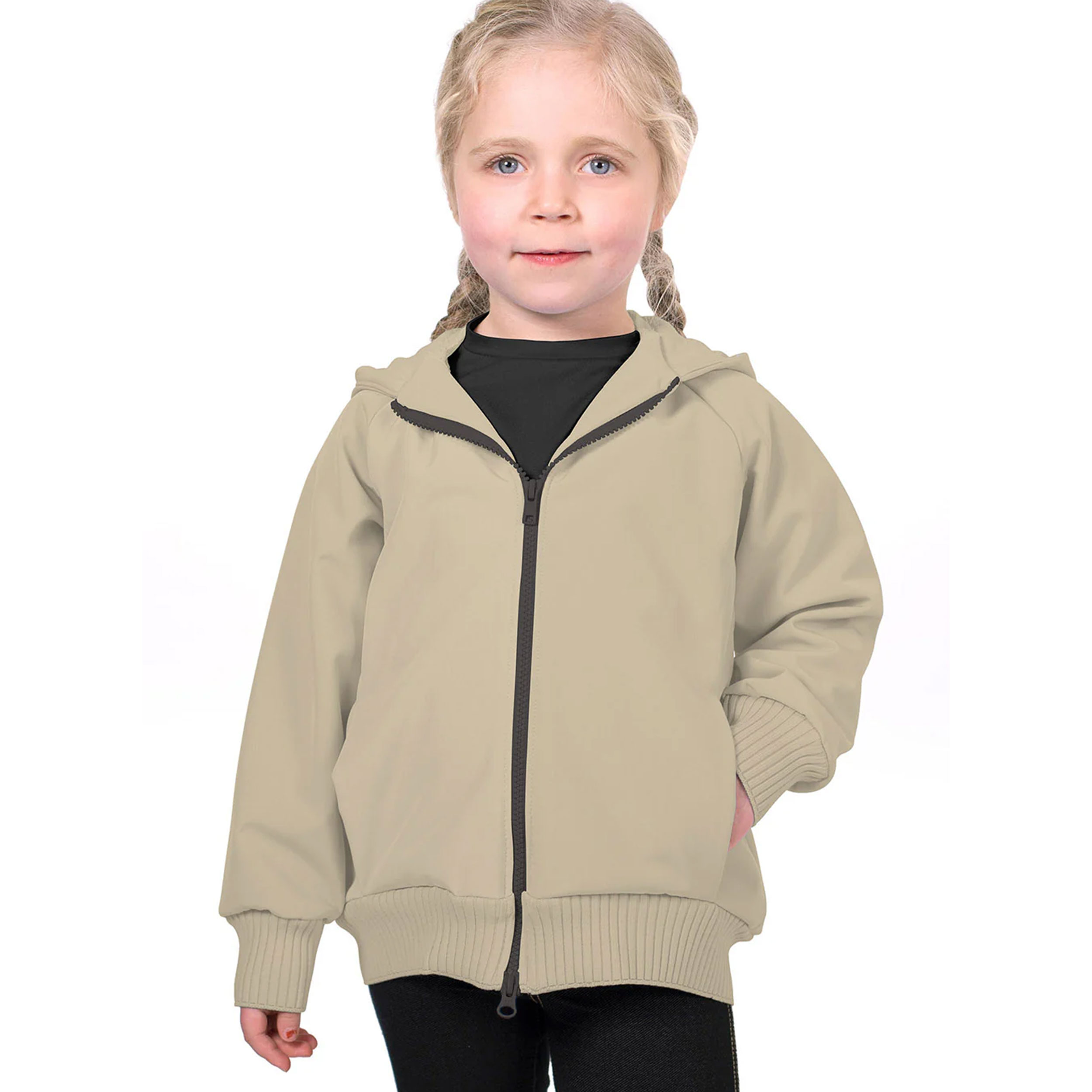 Tessuto Idrorepellente Softshell Beige