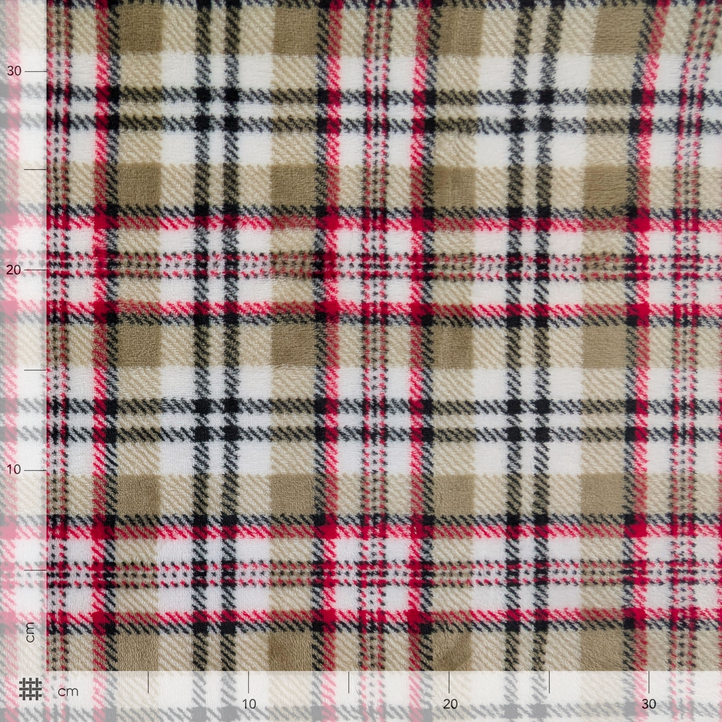 Pile Mano Cachemire Tartan Toni Chiari Image