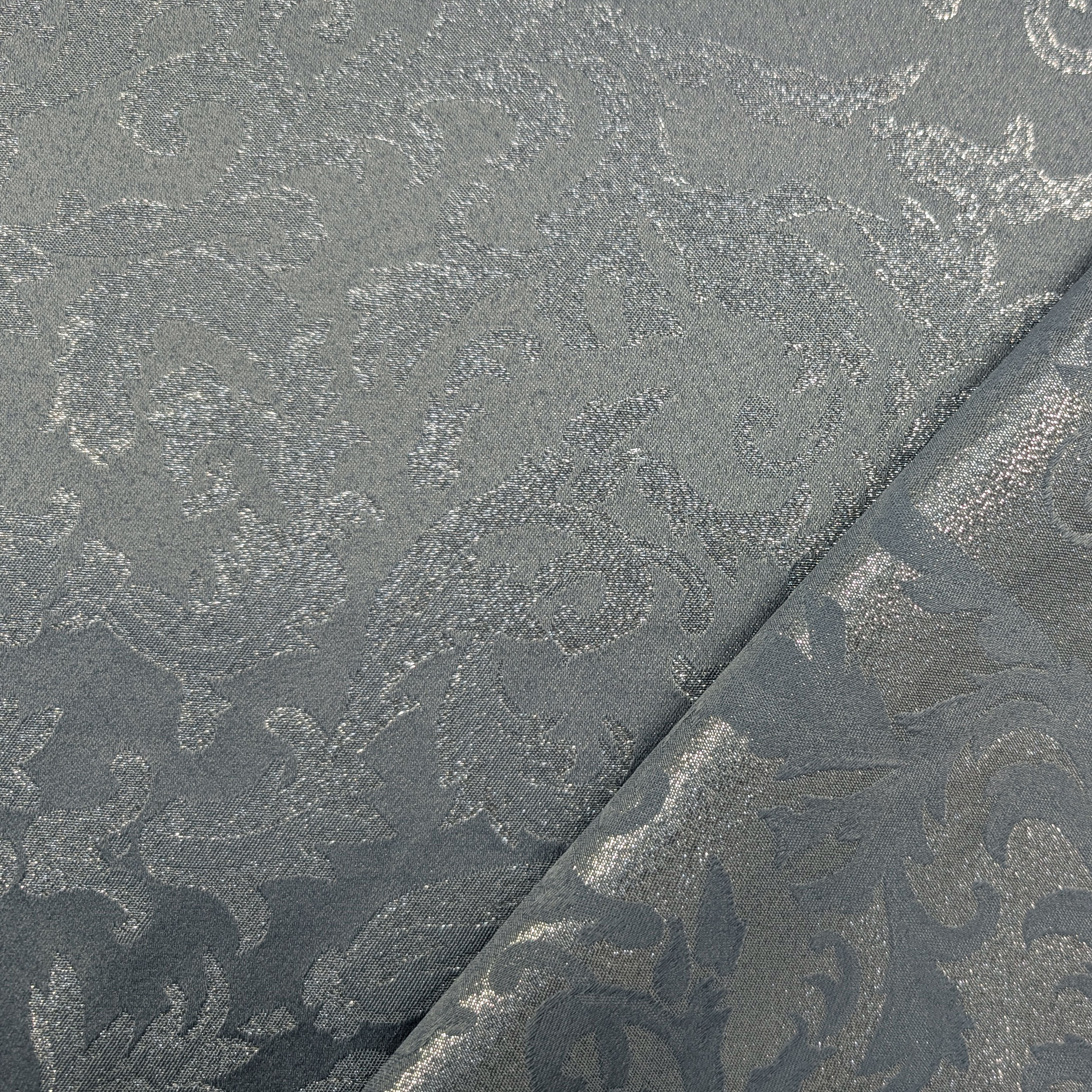 Damascato Special Natalizio Grigio Lurex Image