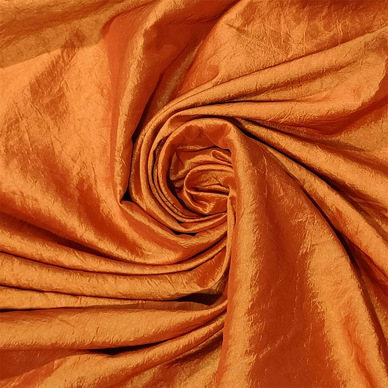 Tessuto taffetà arancione