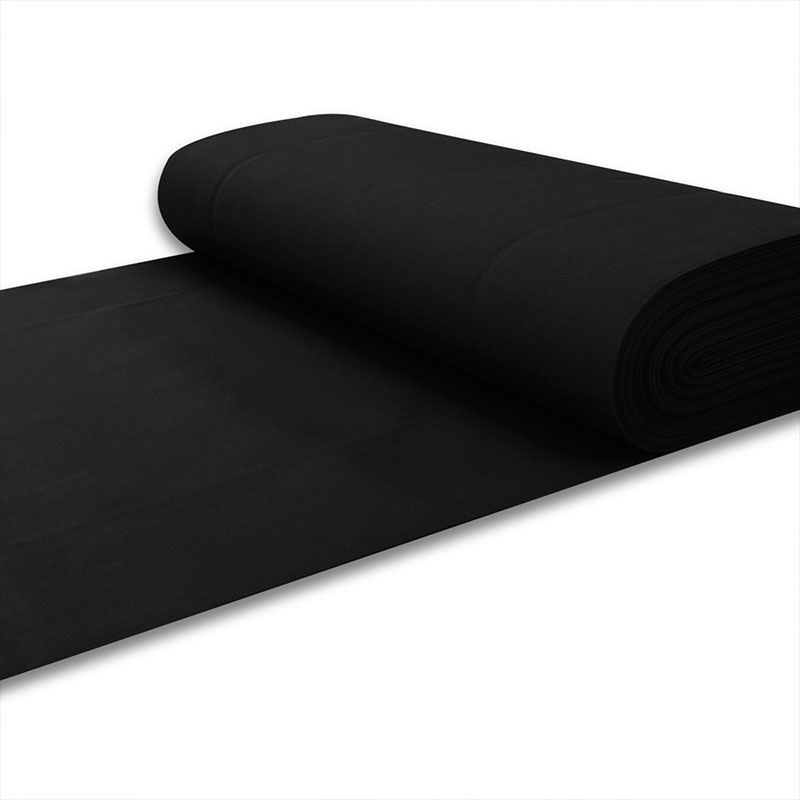 Tessuto Esterno da Sole a Tinta Unita Tenda da sole nero (2)