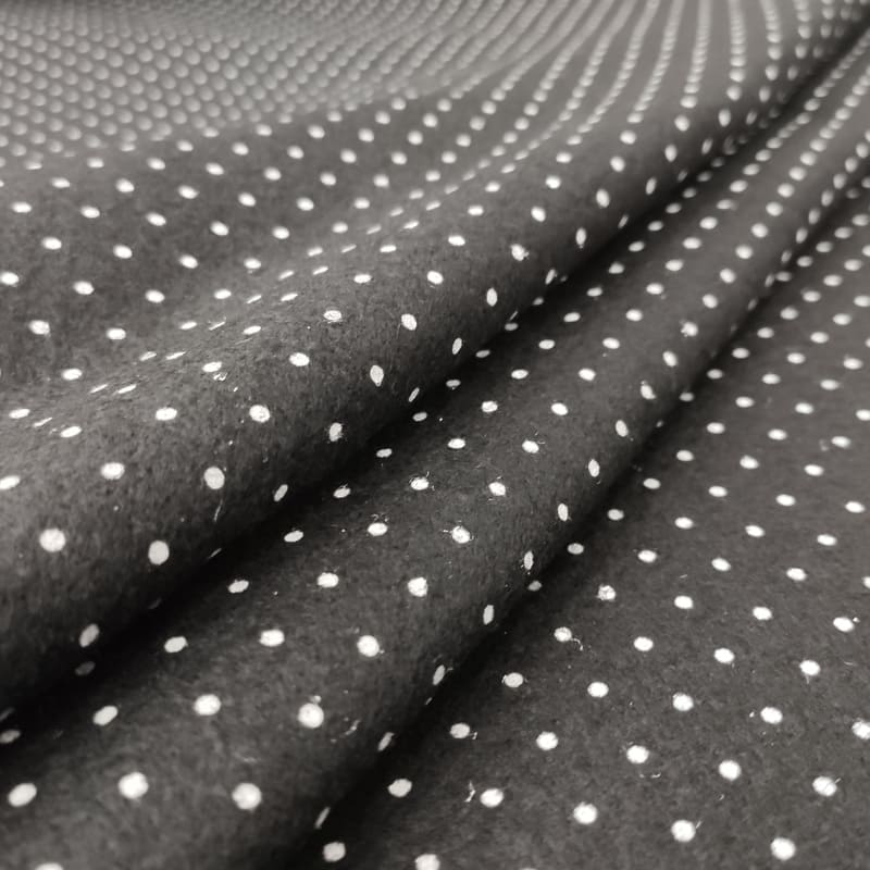 Pannolenci Nero Pois Bianchi Image