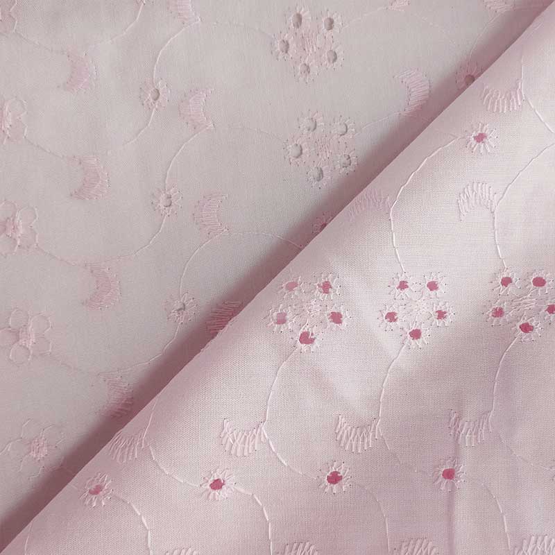 Tessuto Sangallo Tinta Unita Fantasia Sole Luna Fiori 