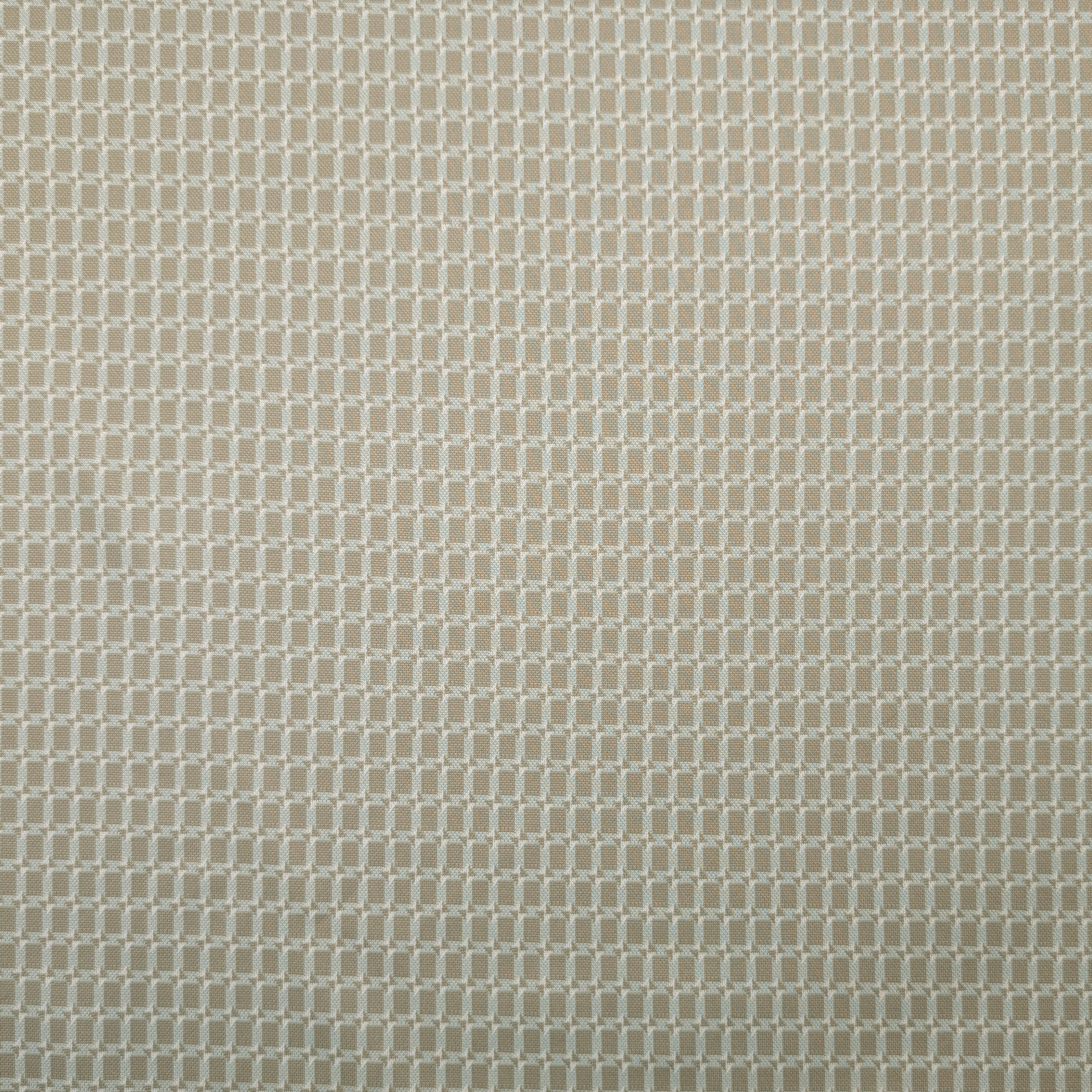 Punto Milano Misto Viscosa Geometrico Menta e Beige Image