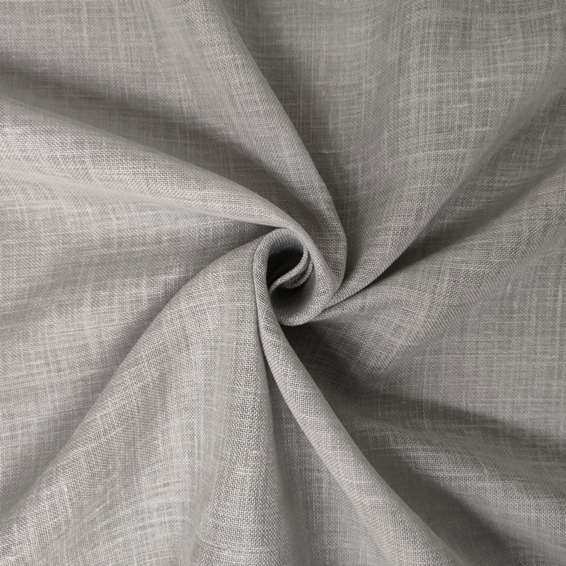 tessuto lino per tende grigio medio (3)