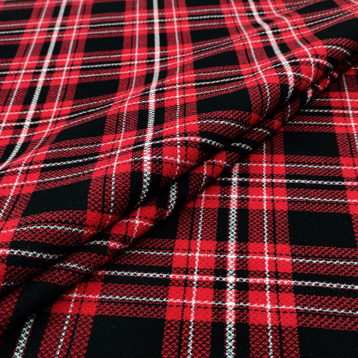 tessuto-per-cappotto-tartan-rosso-e-nero