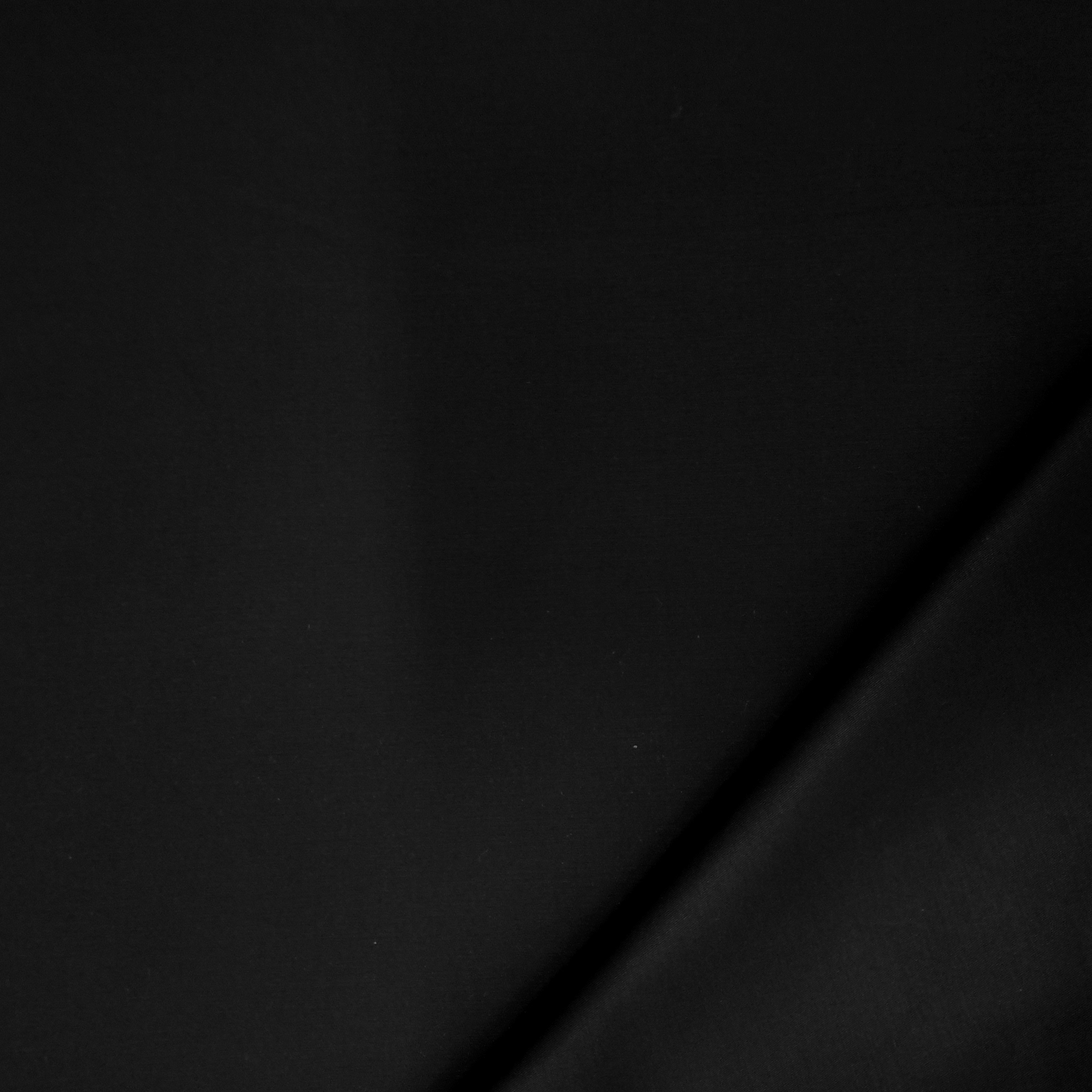 Ritaglio Gabardine di Cotone Lux Nero 80x145 cm Image
