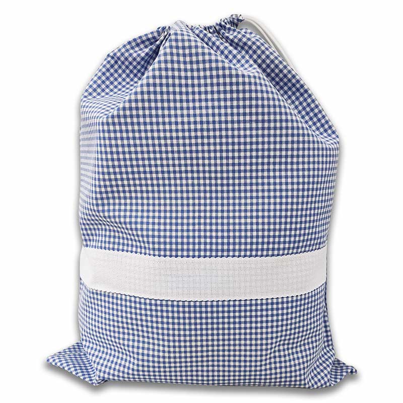 Sacchetto asilo 50x60cm azzurro