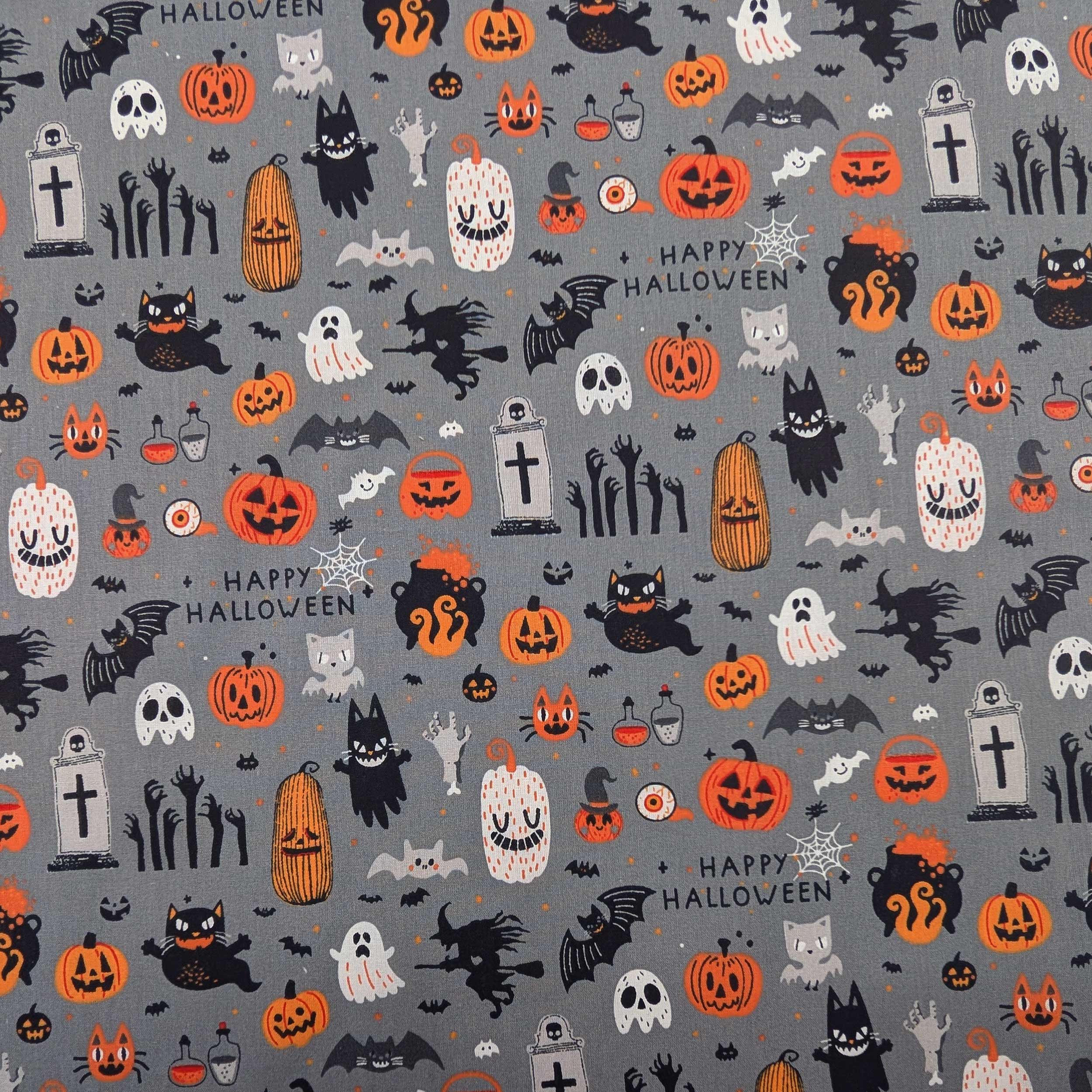 Cotone Fantasia Happy Halloween Image