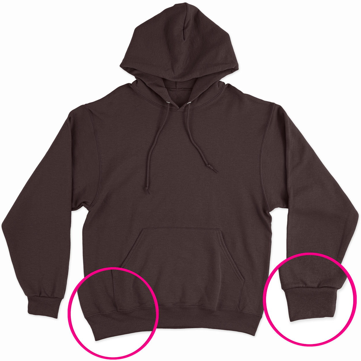 Bordo Maglia Doppio Spessore Nero Panini - Main Image