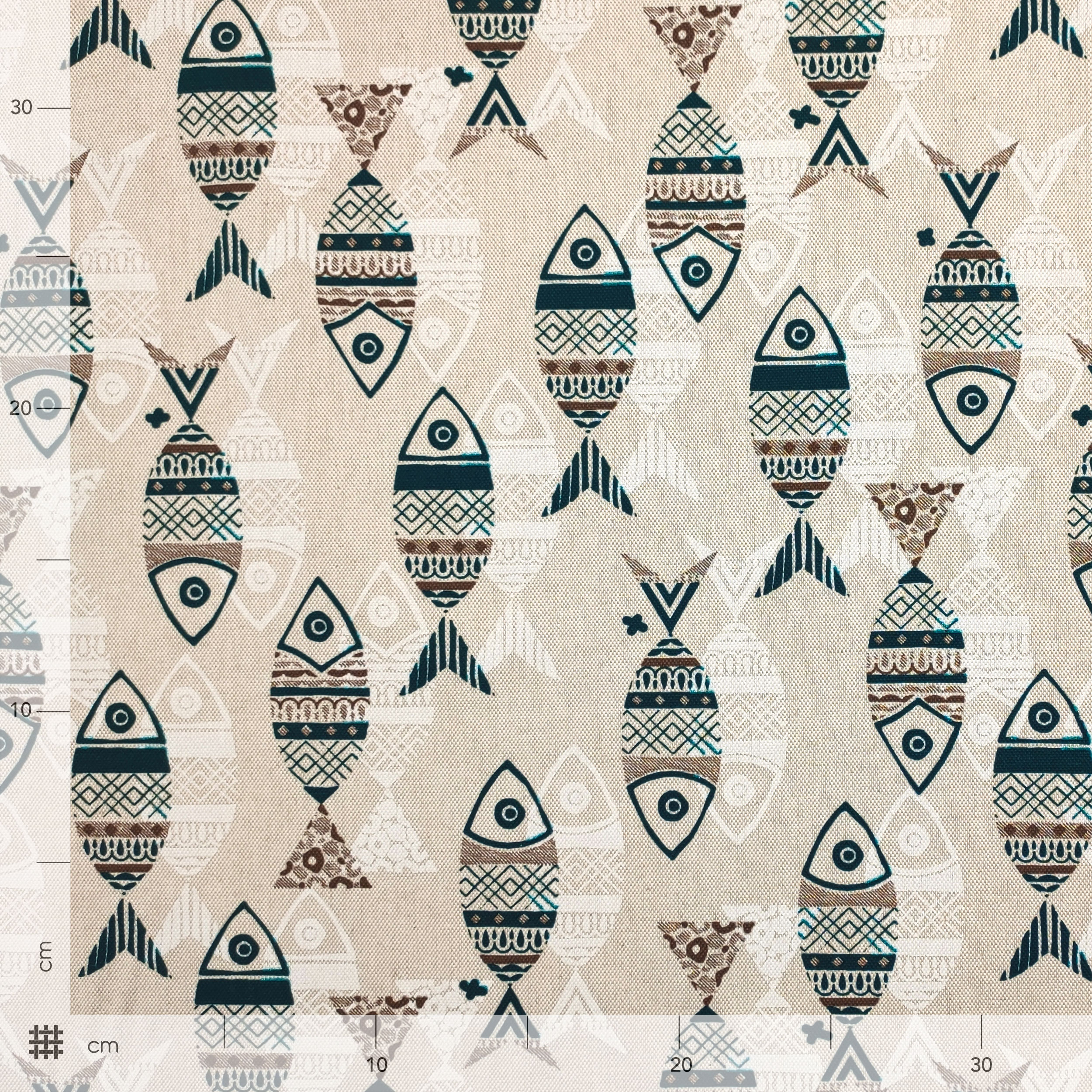 Panama Pesci Sfondo Beige