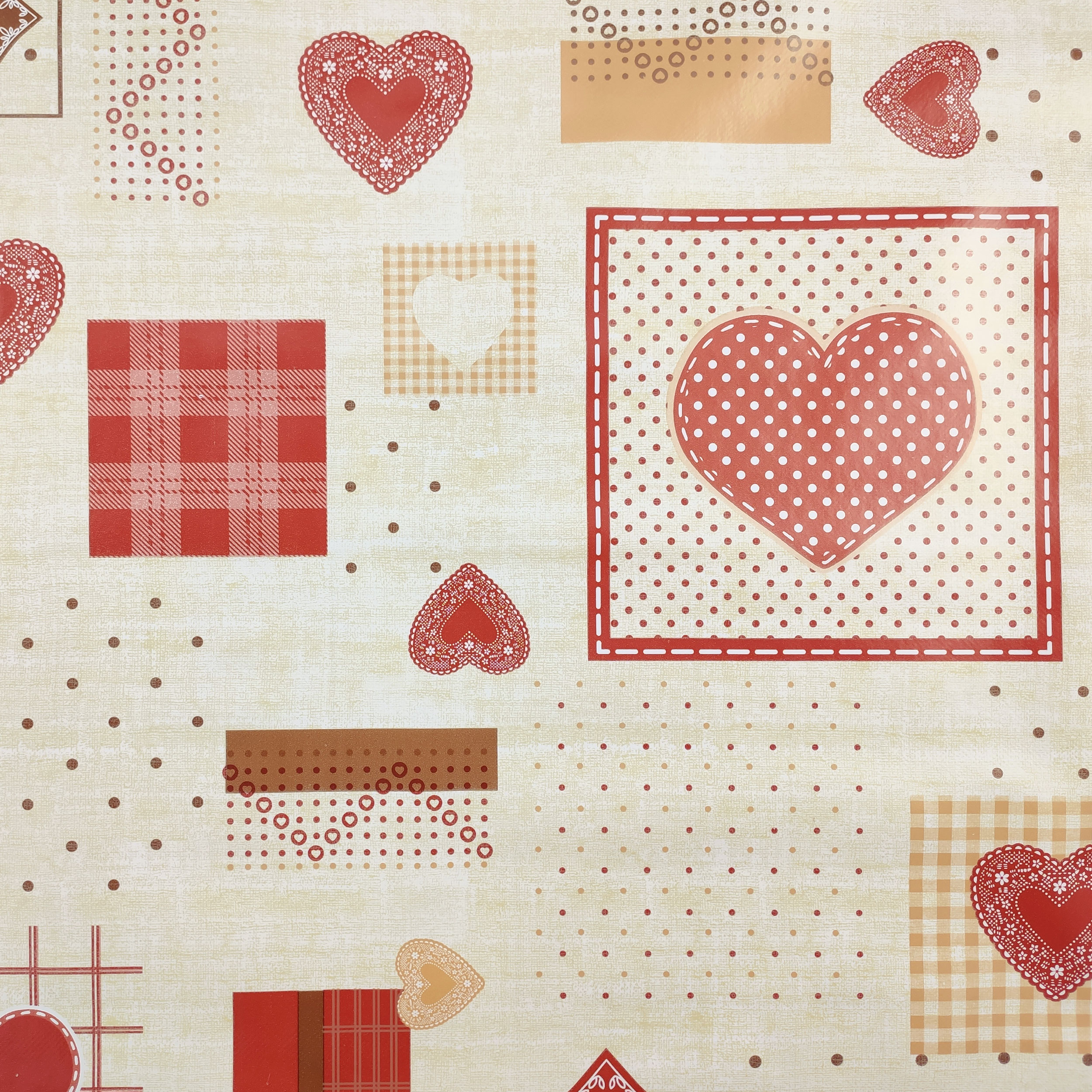 Tessuto per Tovaglia Cerata Shabby Love
