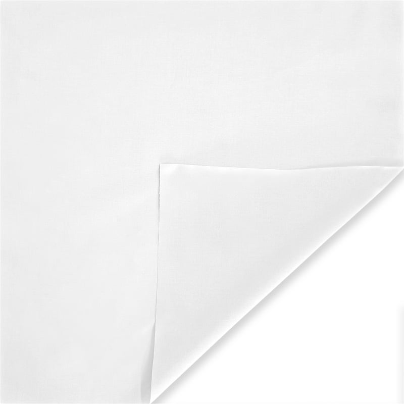 Tessuto Bianco 100% Cotone – Tessuto Naturale Leggero Per Abiti Estivi, Camicie, Gonne E Bluse (150 Cm / 1,63 Yards/58 Pollici Di Larghezza) - Italia - Foto 3