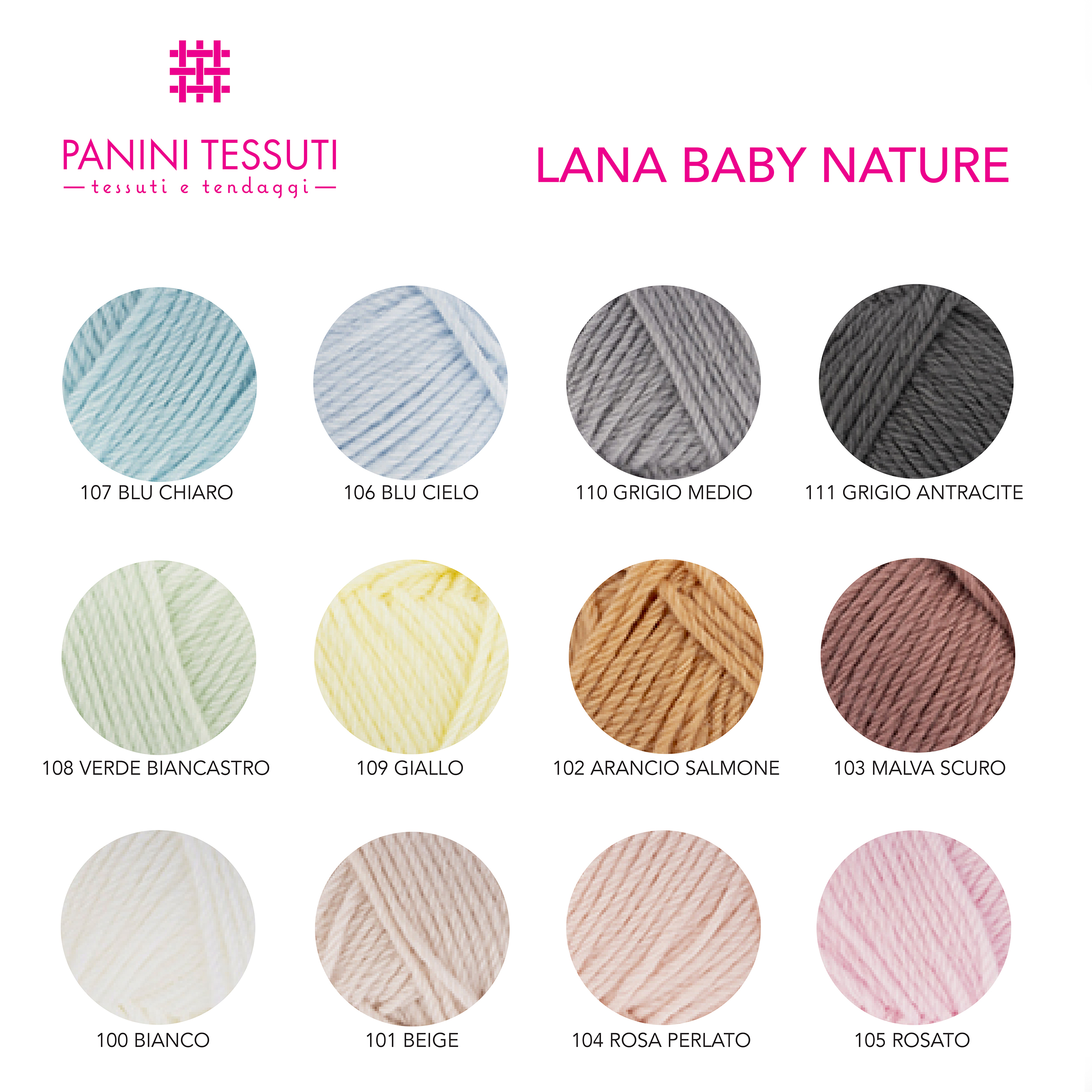Lana Baby Nature varianti