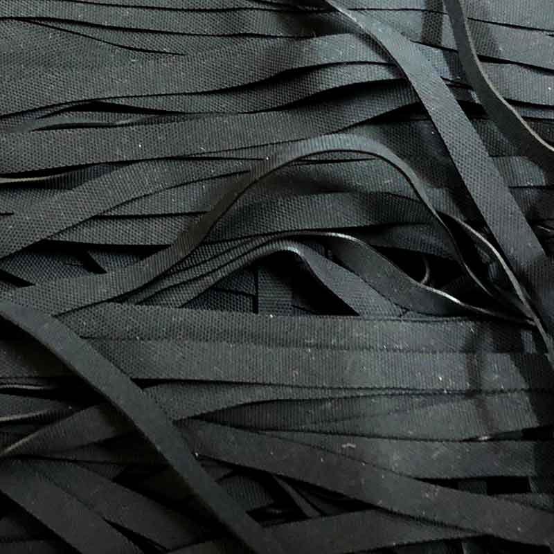 Elastico di Gomma Nero
