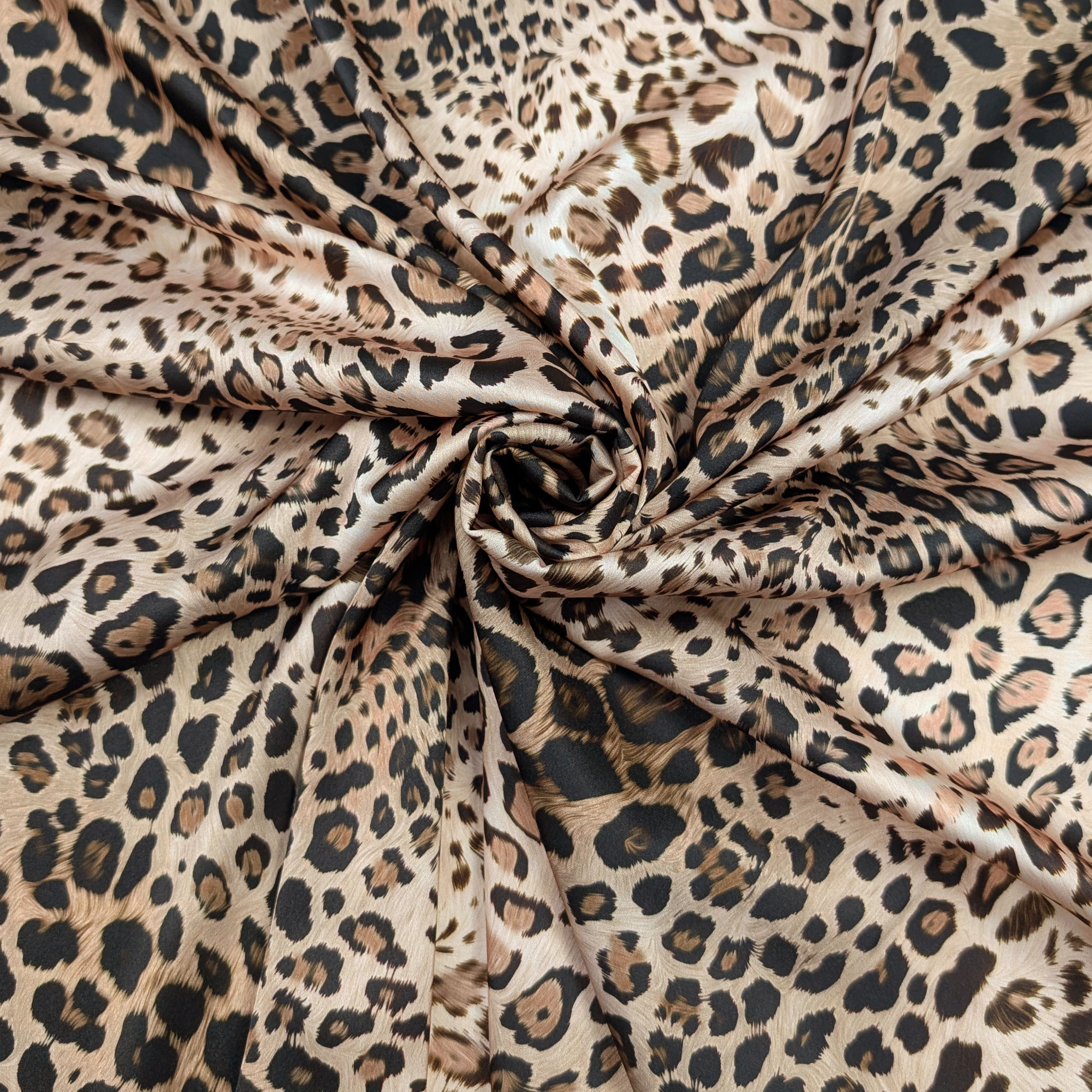 Raso Setato Alta Moda Leopardato Image