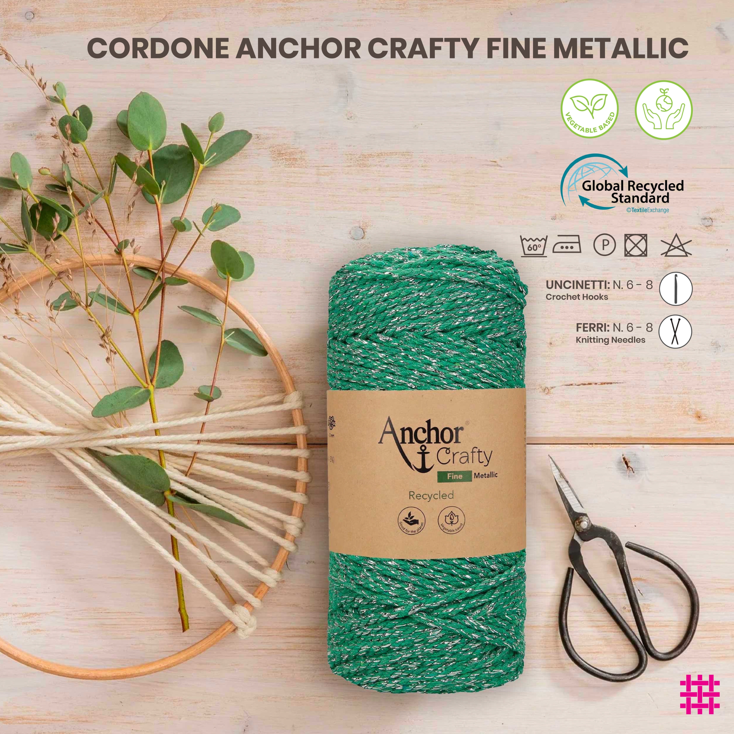 Cordone Anchor Crafty Metallic Fine Image