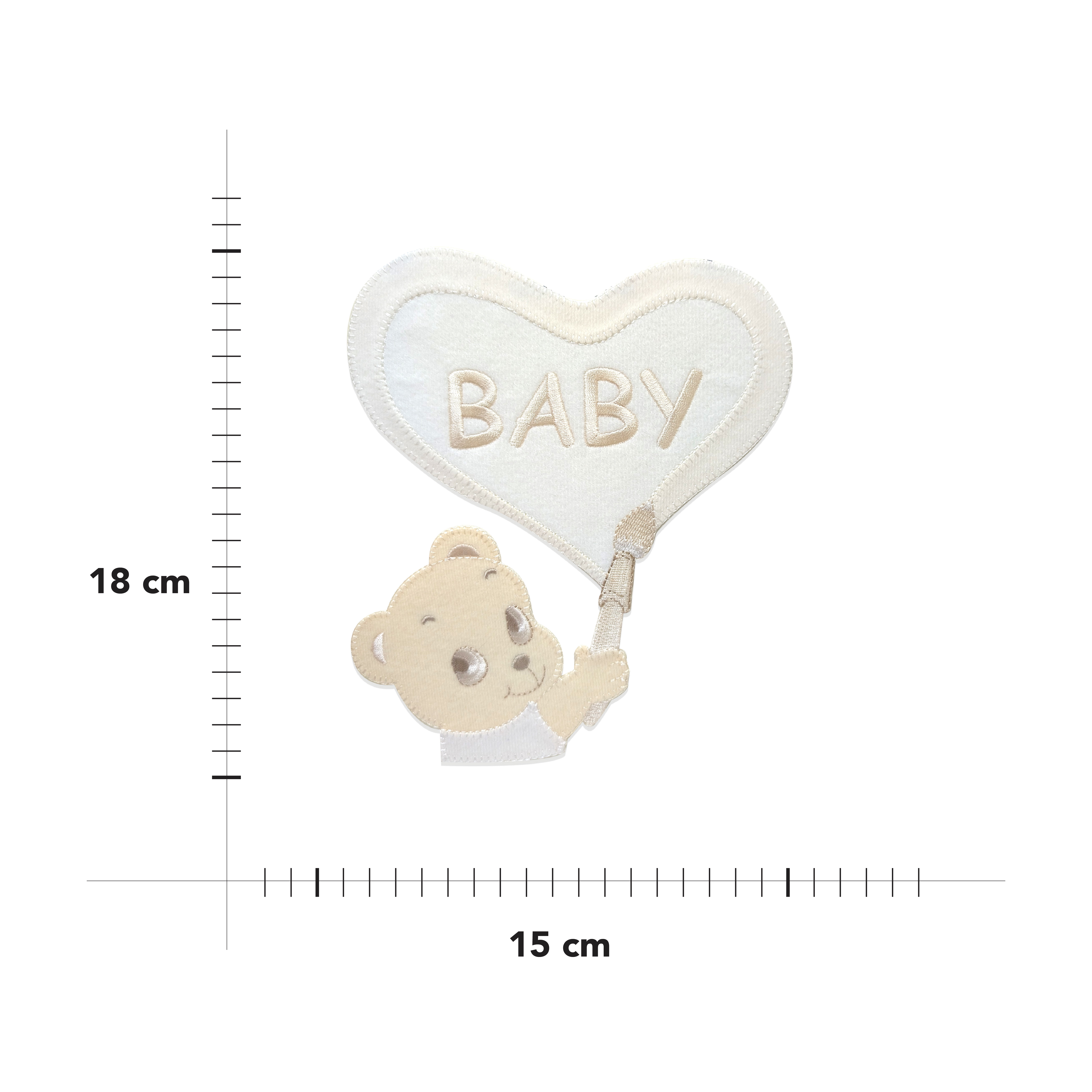 Applicazione Termoadesiva Orsetto Baby Pittore Image