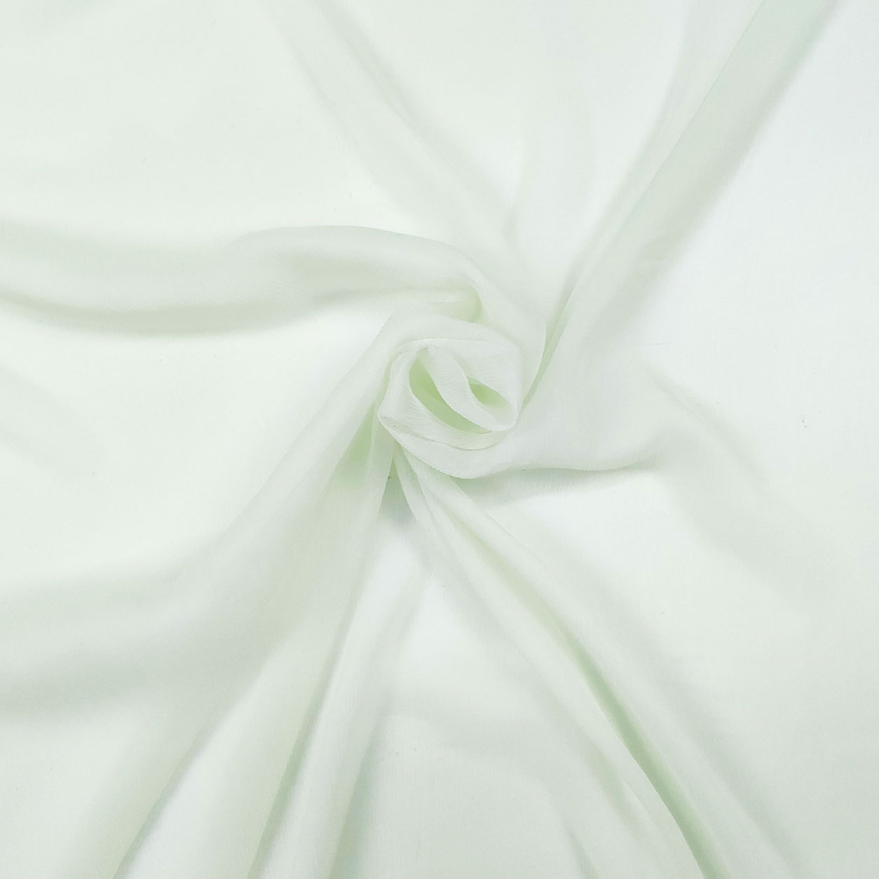 stoffa-chiffon-seta-plisse-verde-menta
