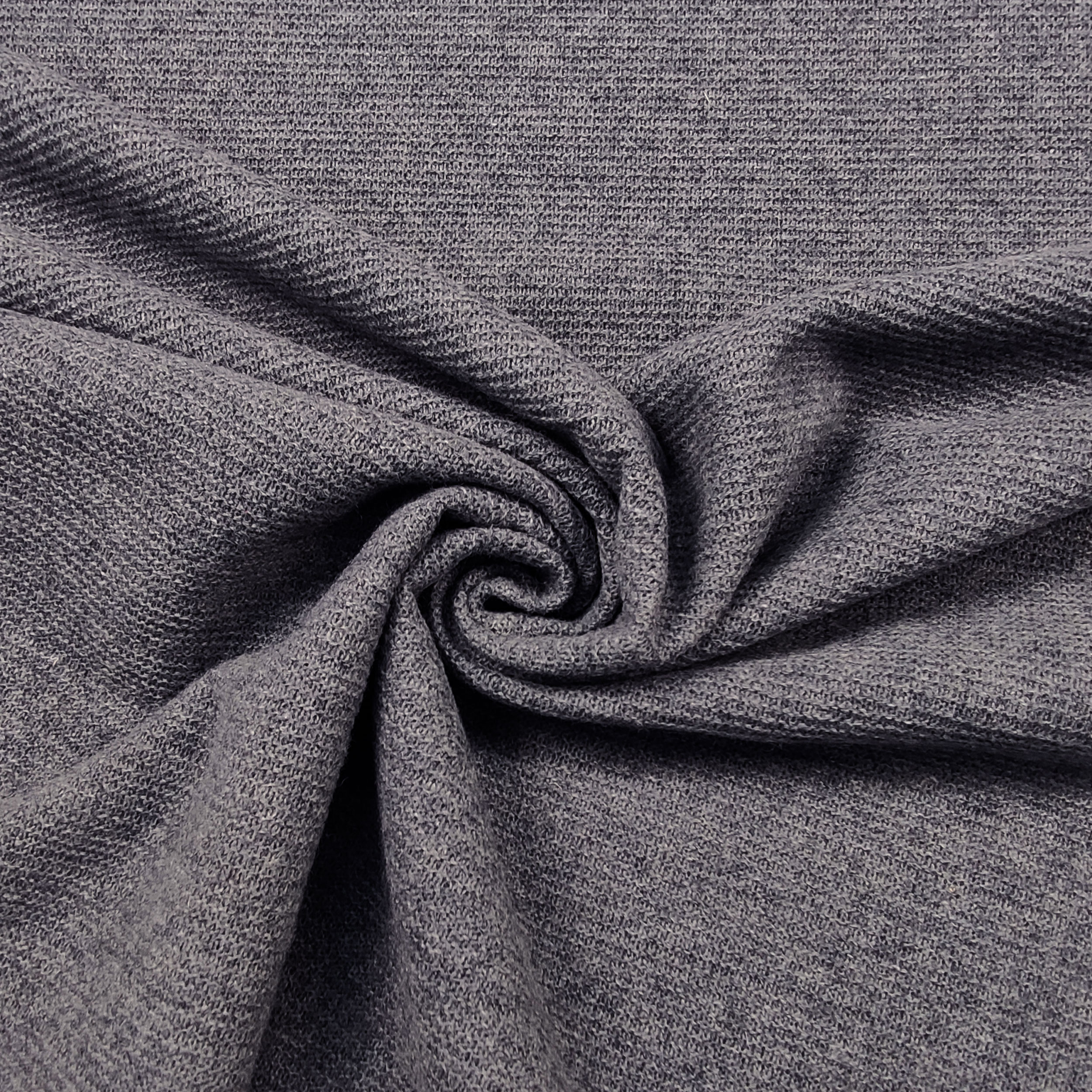 Neoprene Double-Side Nero e Punto Maglia Grigio