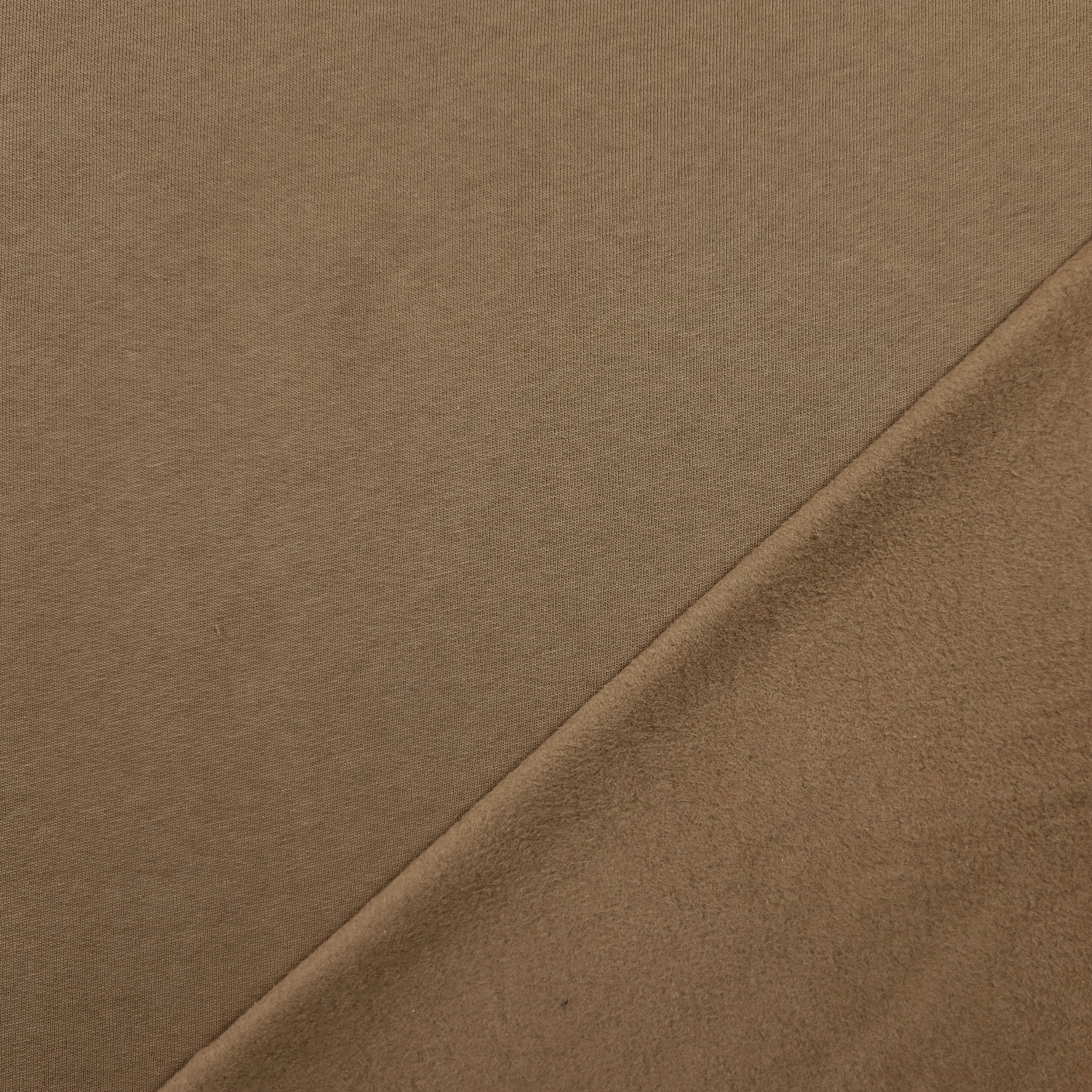 Felpa Cotone Invernale Cammello Image