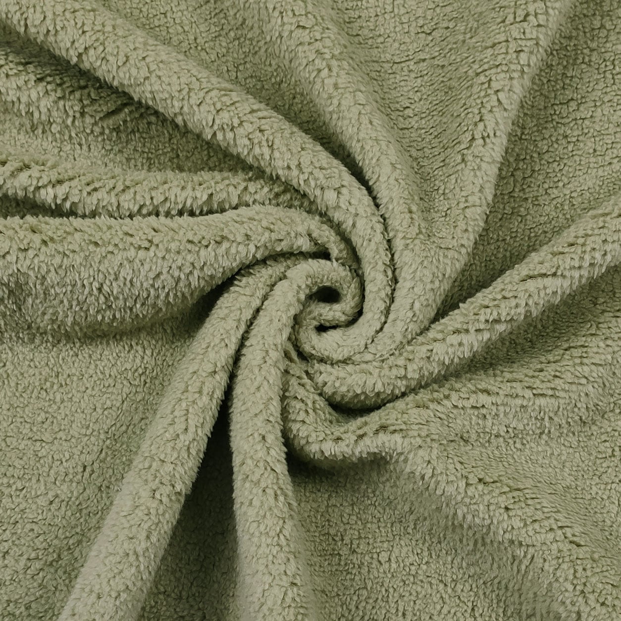 Pile Cappotto Teddy Verde Panini