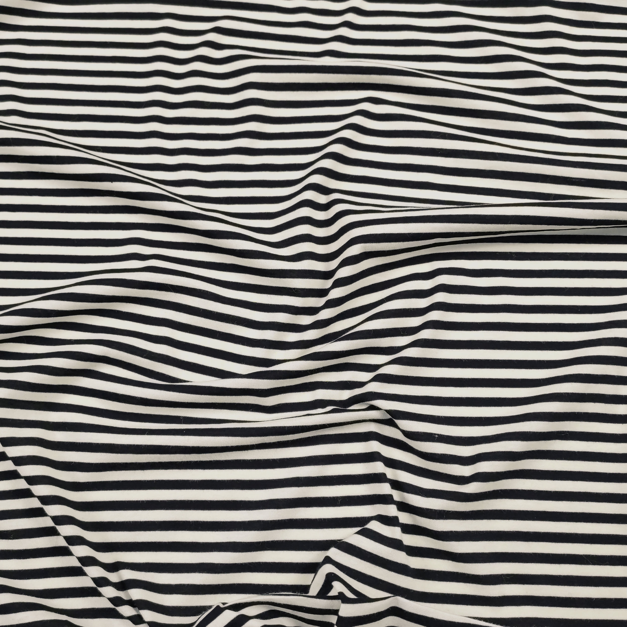 Jersey Righe Bianco e Nero