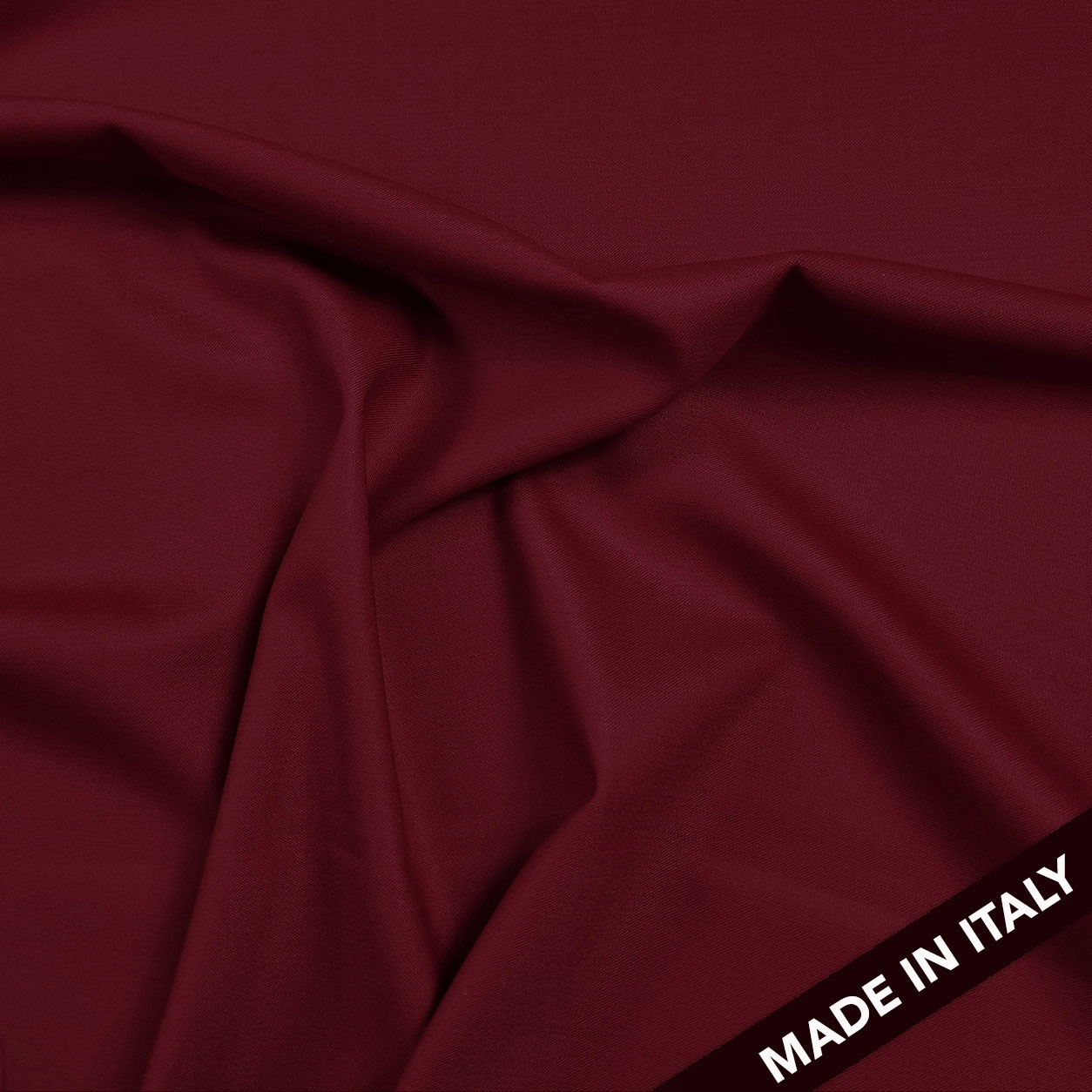 Raso di Lana Elasticizzato Bordeaux