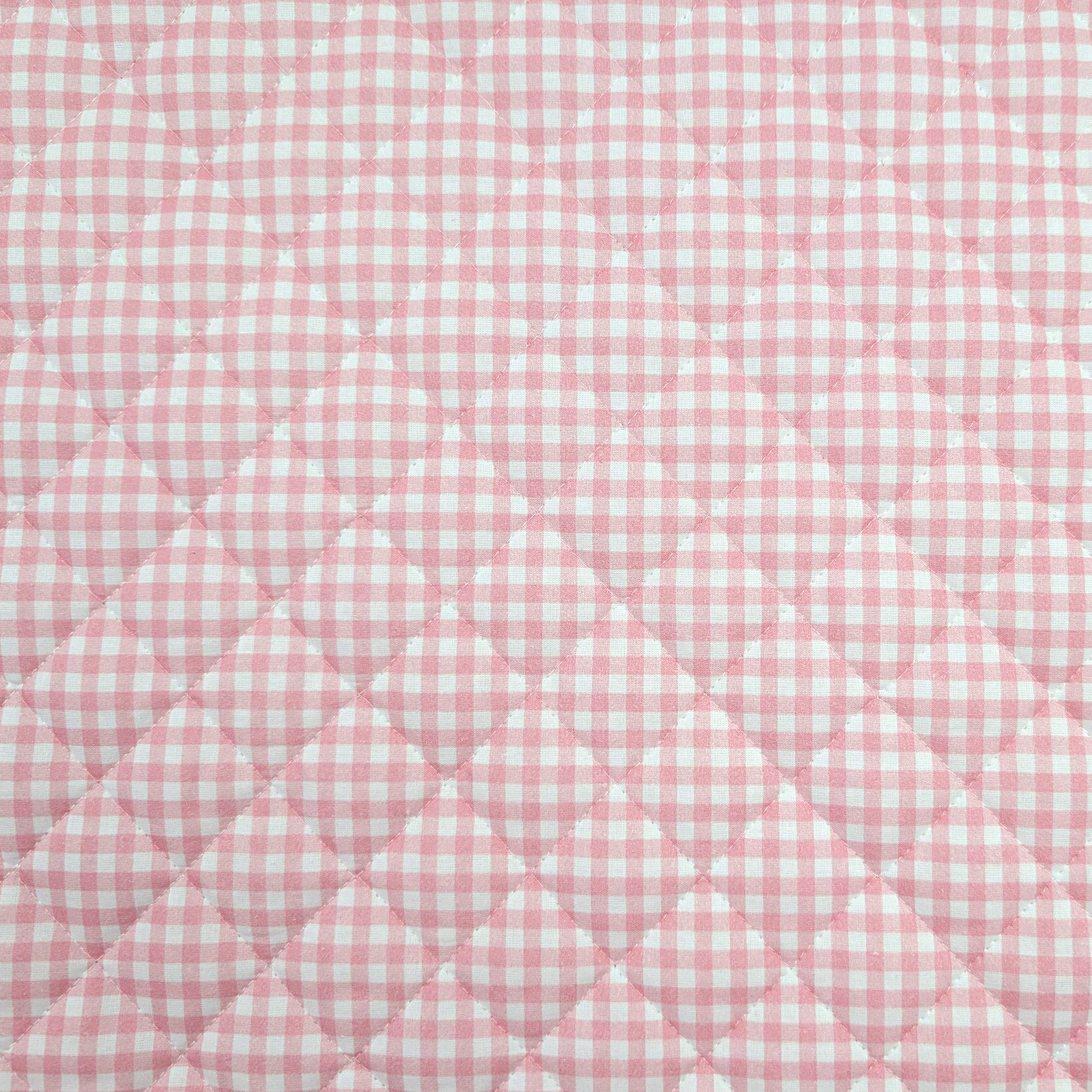 Copri Brandina Quadretti Rosa Image