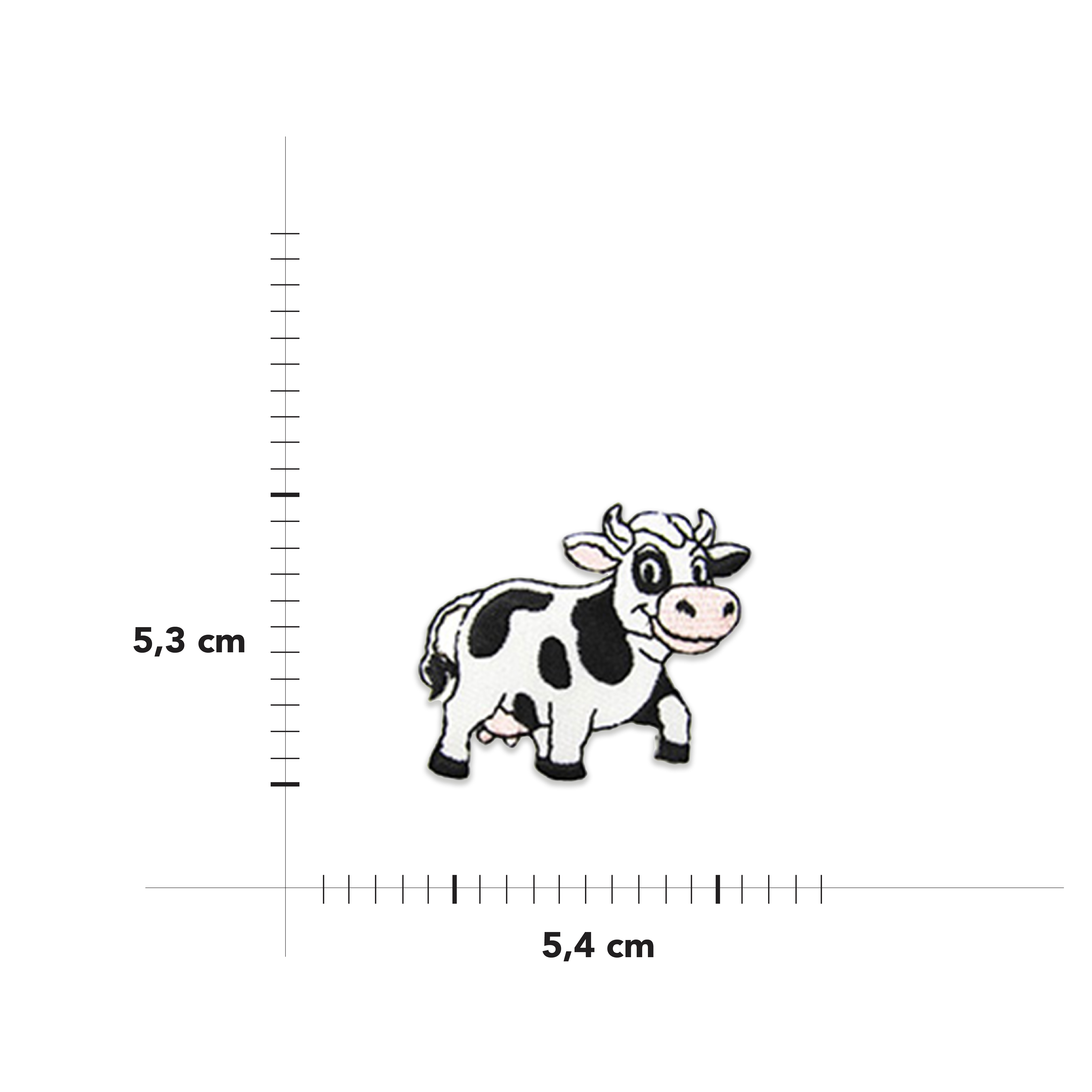 Applicazione Termoadesiva Mucca Image