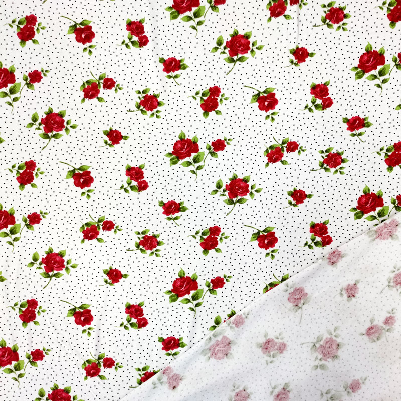 maglina-rose-rosse-sfondo-bianco-pois