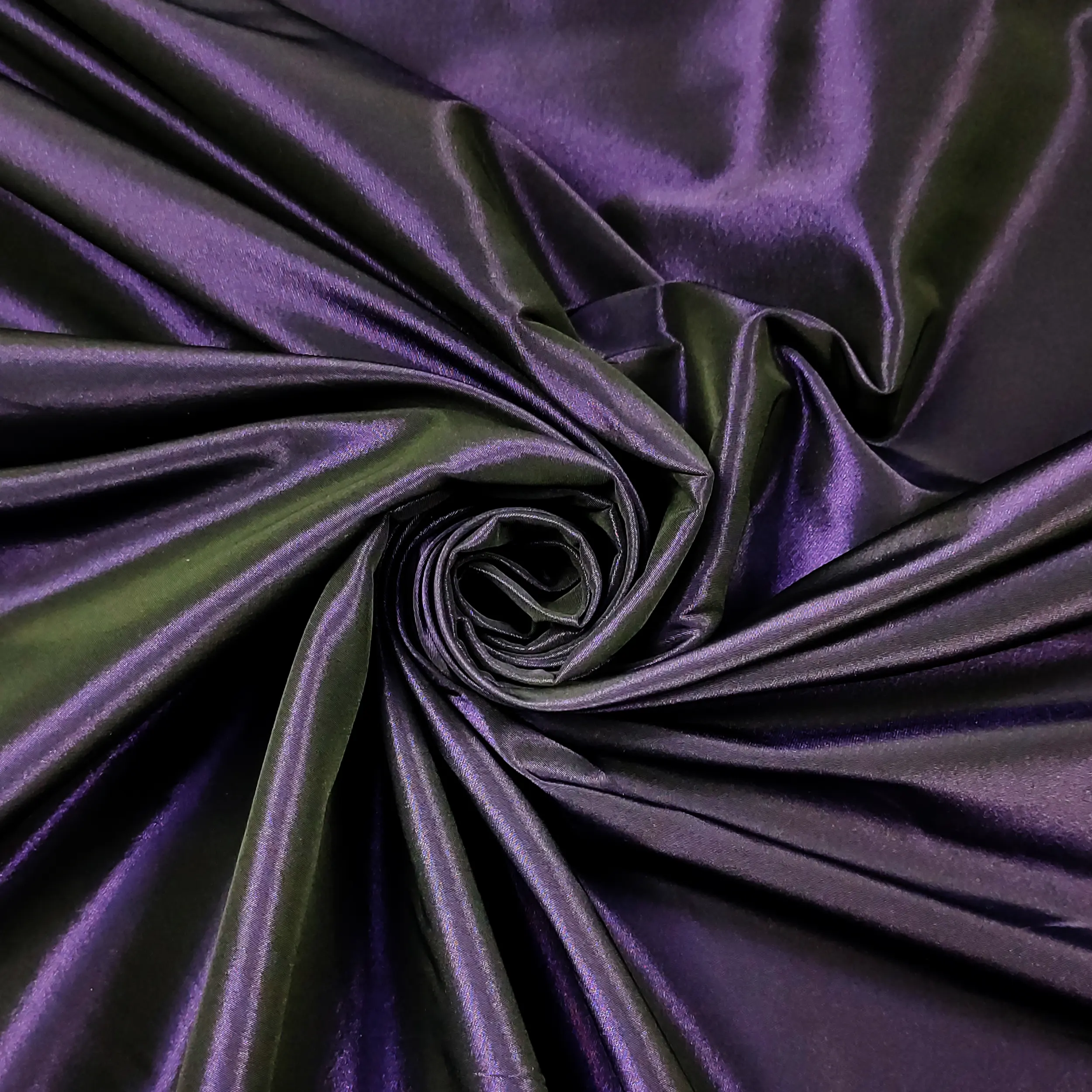 tessuto taffetà stropicciato viola