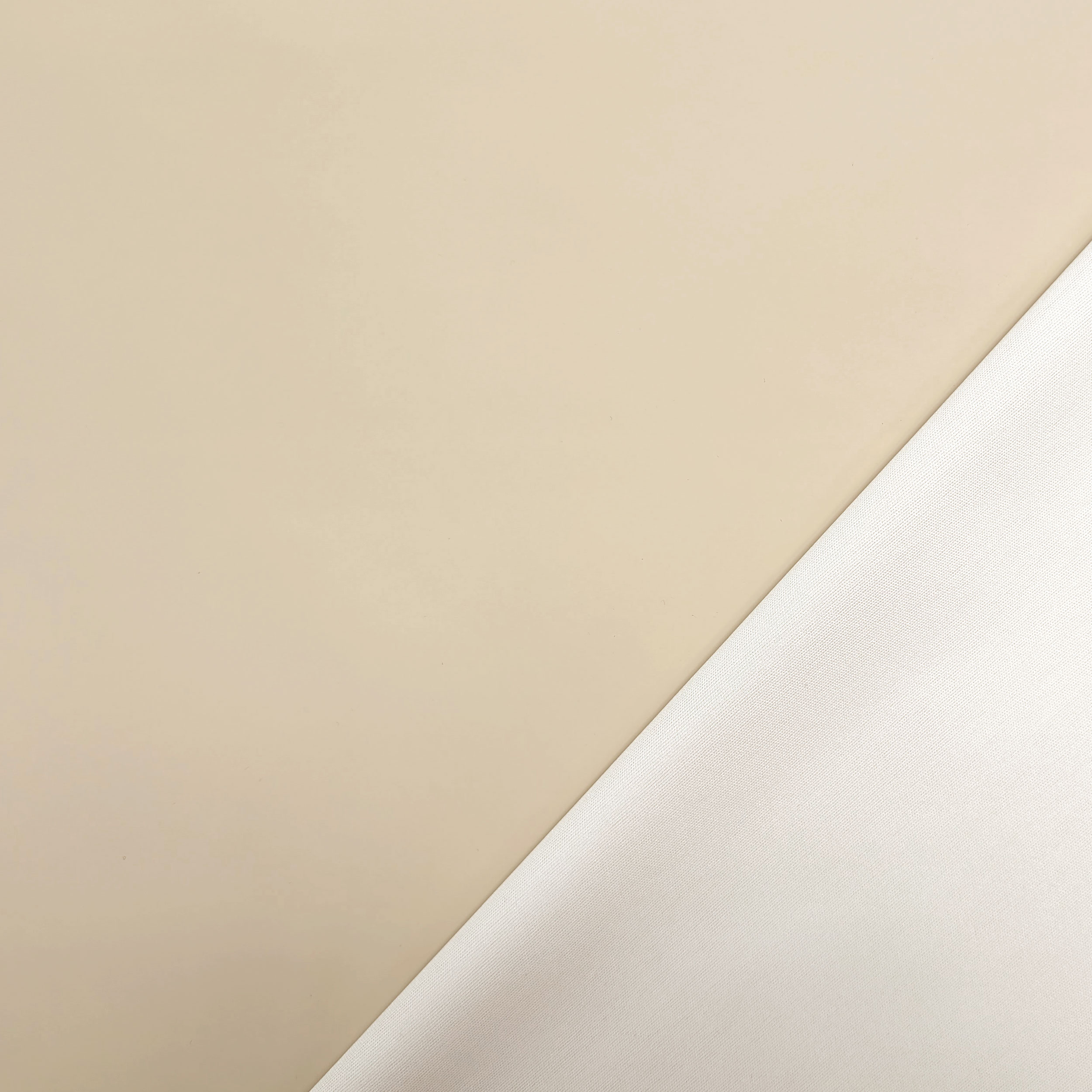 Impermeabile Tinta Unita Beige Chiaro Image