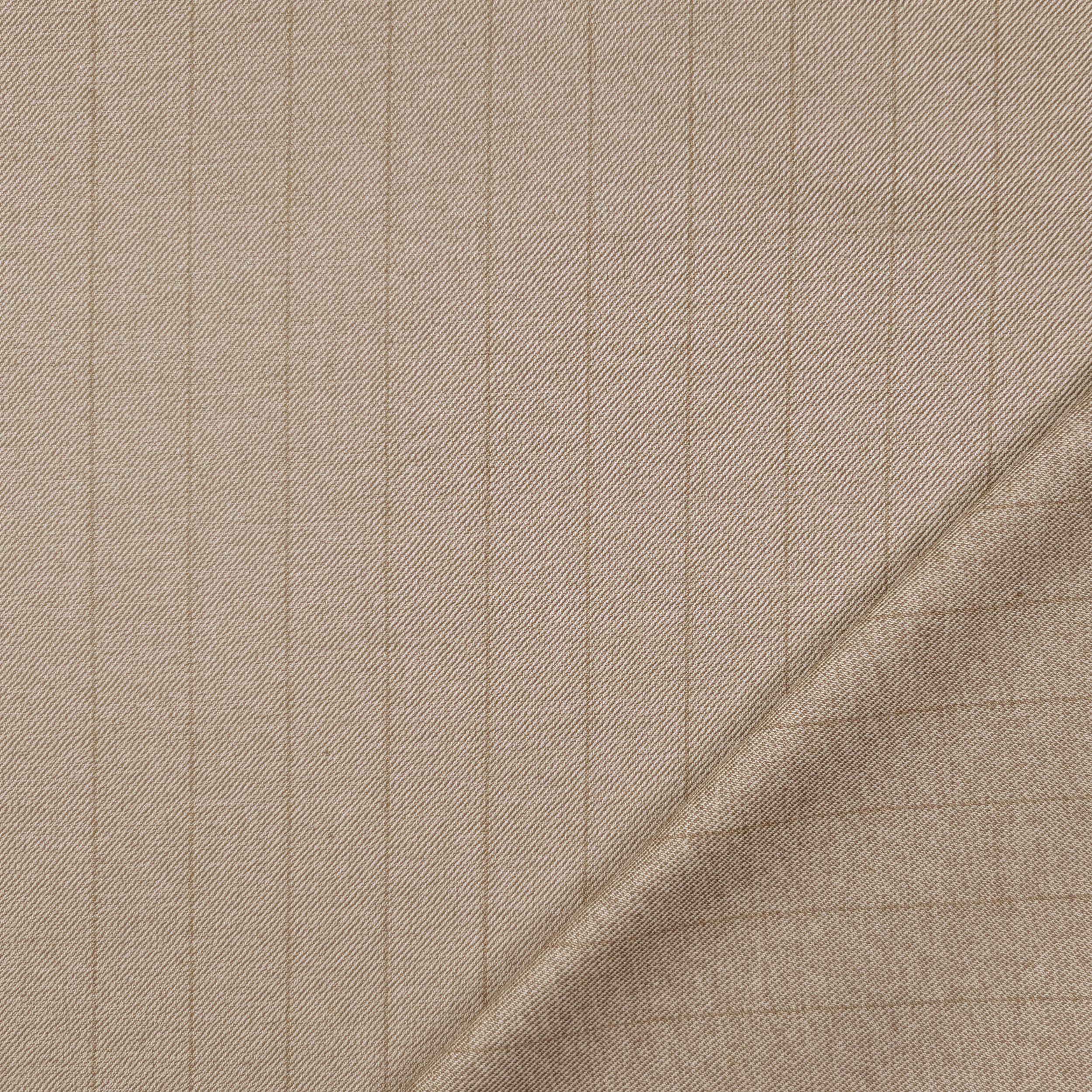 Viscosa Elastica Beige Righe Sottili Image