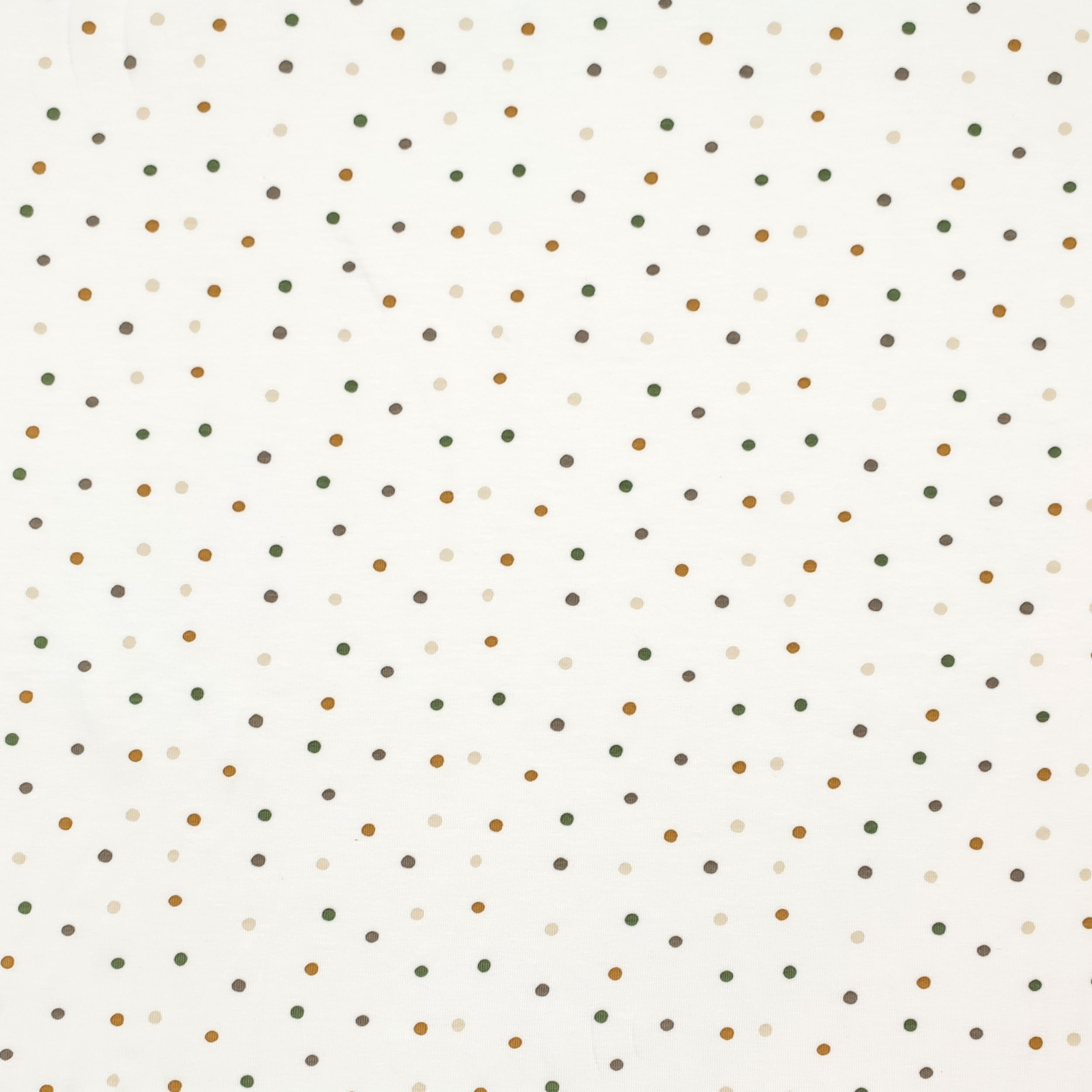 Jersey di Cotone Pois Multicolor