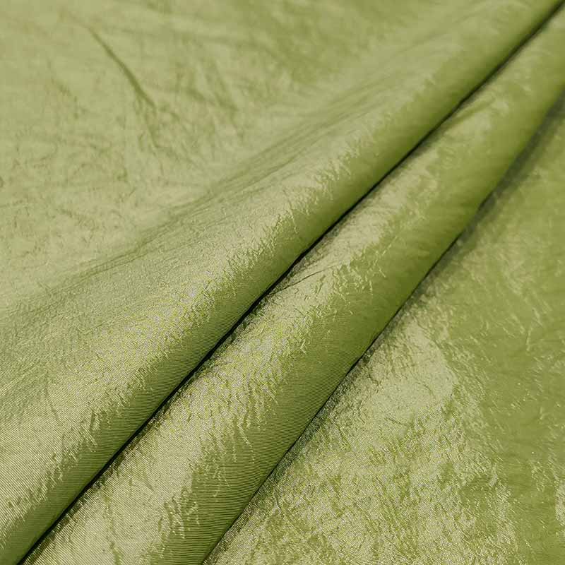 Tessuto taffeta verde chiaro