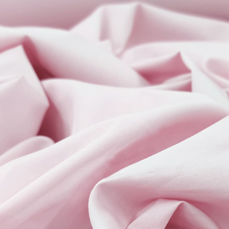 Ritaglio Popeline di Cotone Rosa 50x150 cm Image