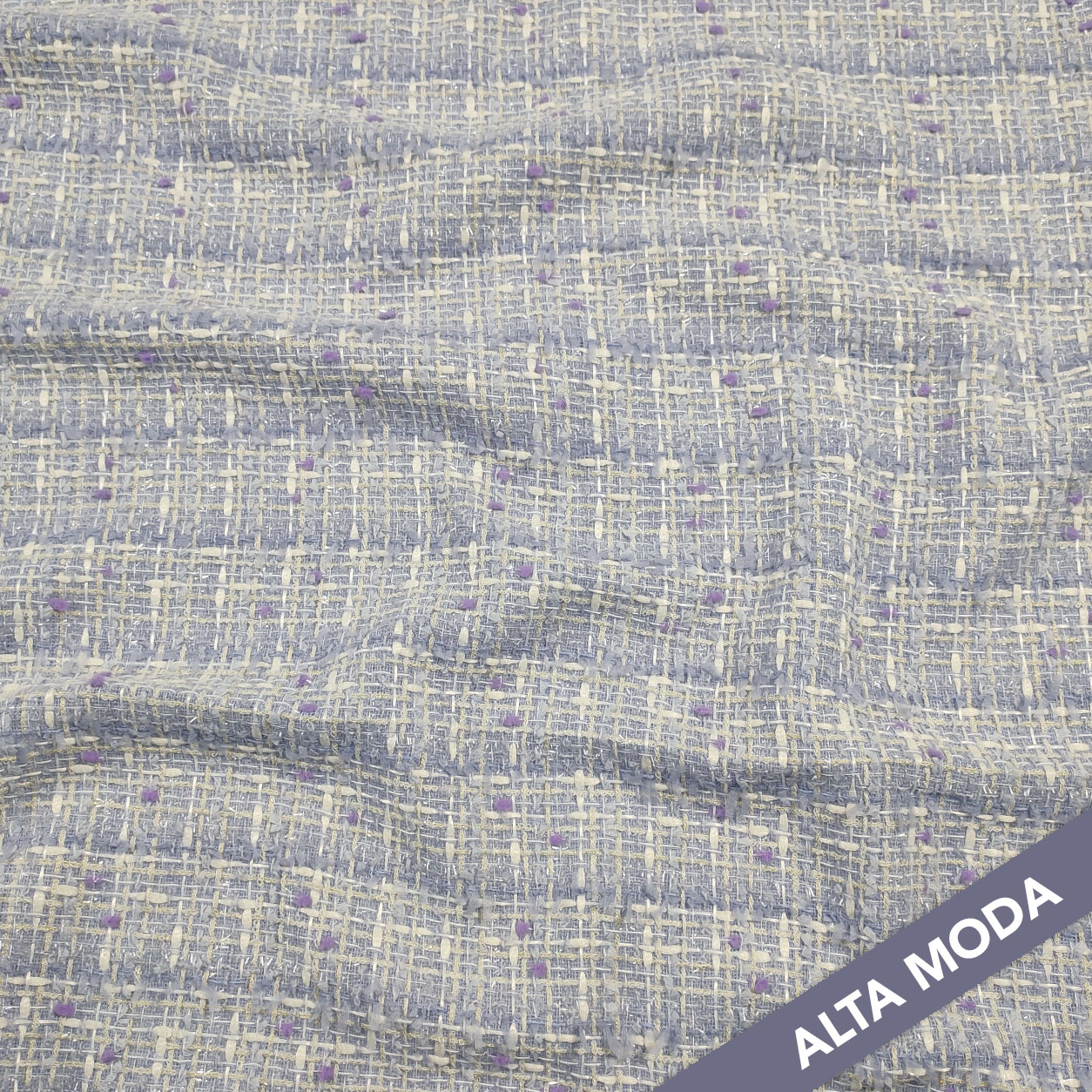 Tessuto Jacquard Moda Lilla Image