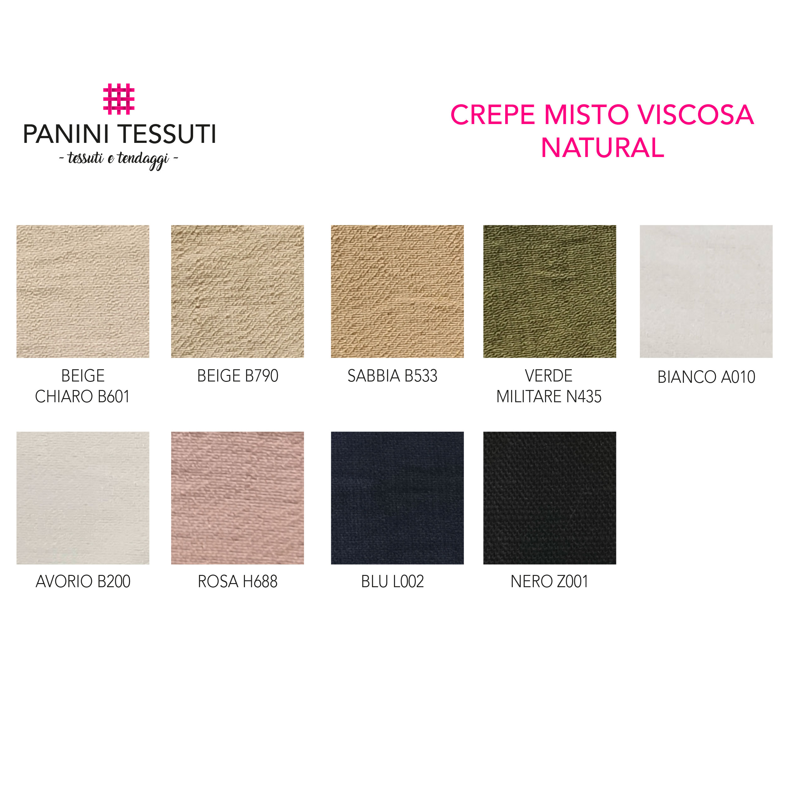 Viscosa Crepe Lino e Seta  Image