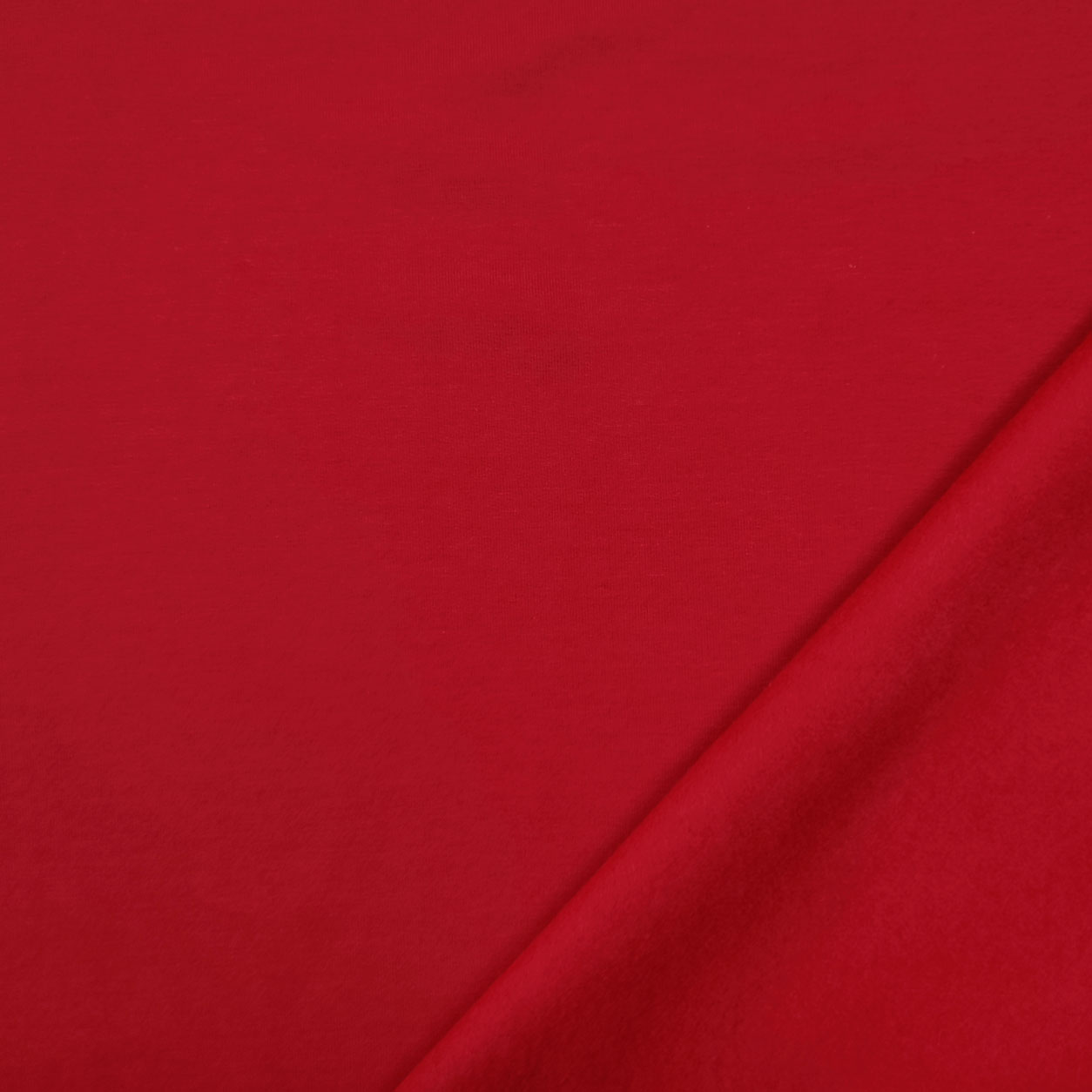 Felpina bielastica di cotone rosso