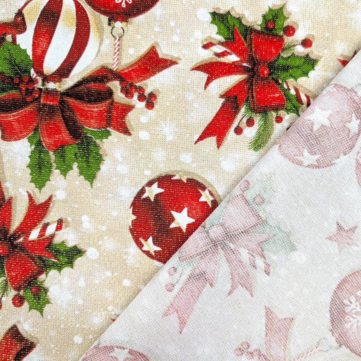 Panama Lurex Palline di Natale Image